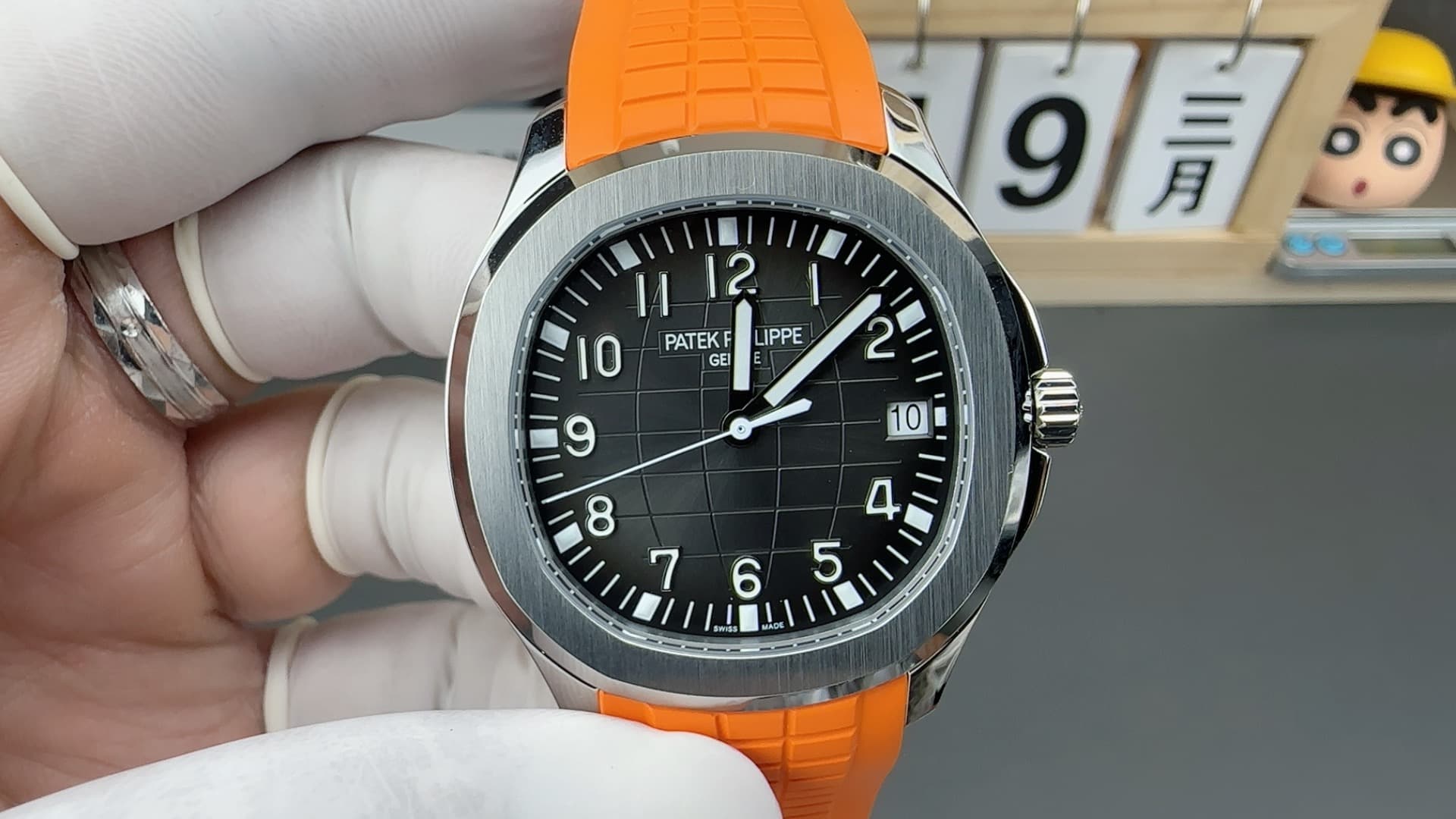 Luxury Brand Orange Watch