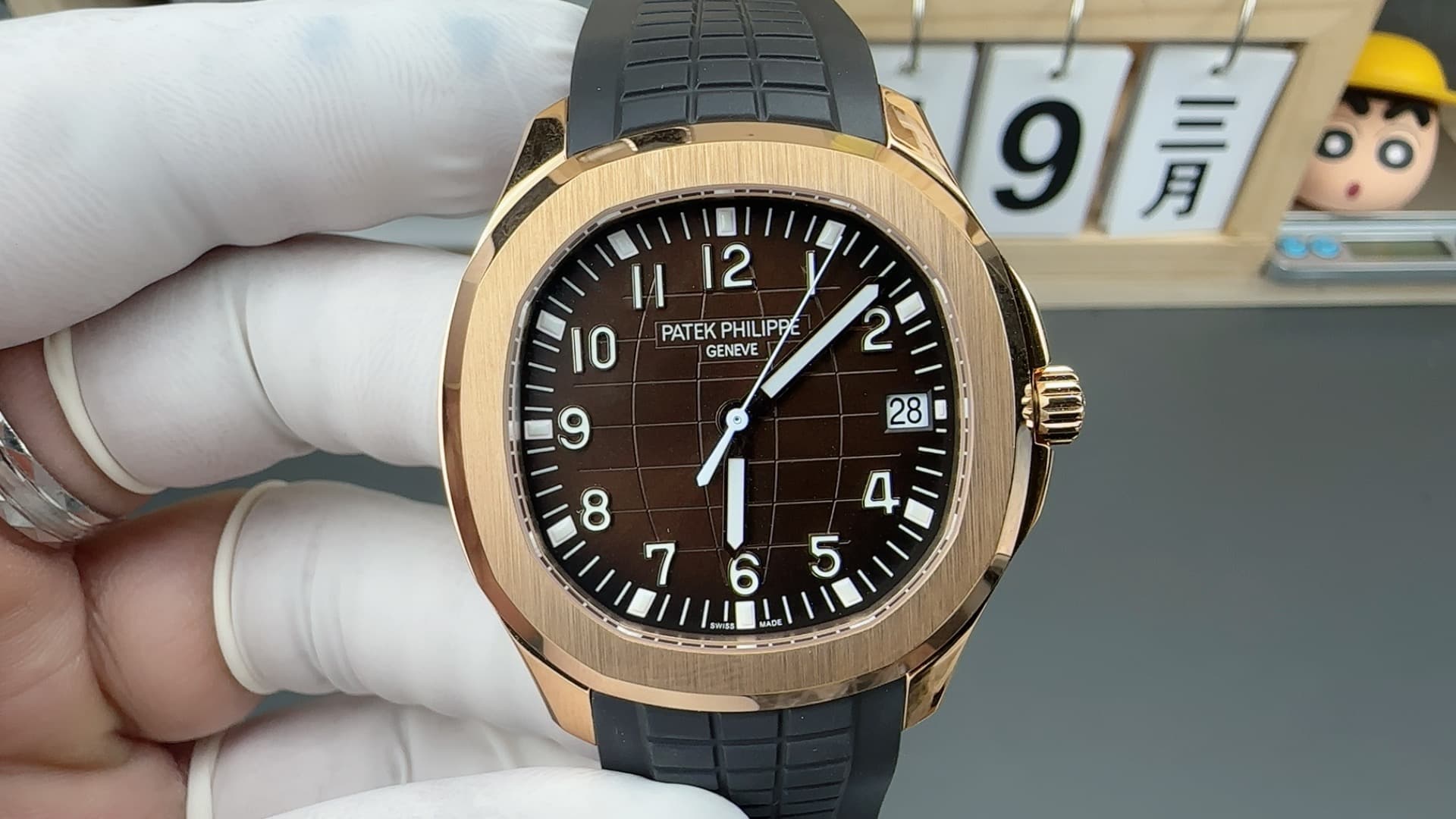 Luxury Brand Gold Watch