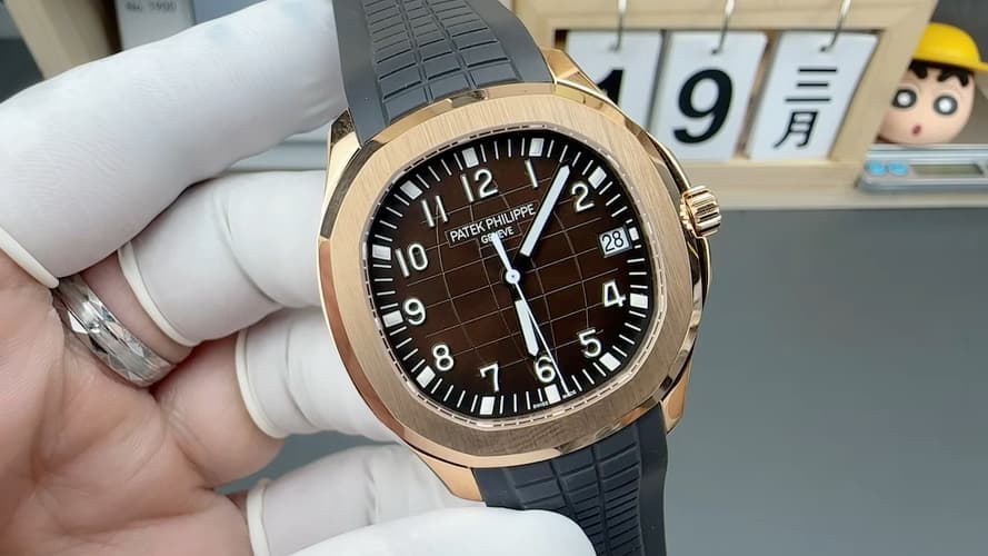 Luxury Brand Gold Watch