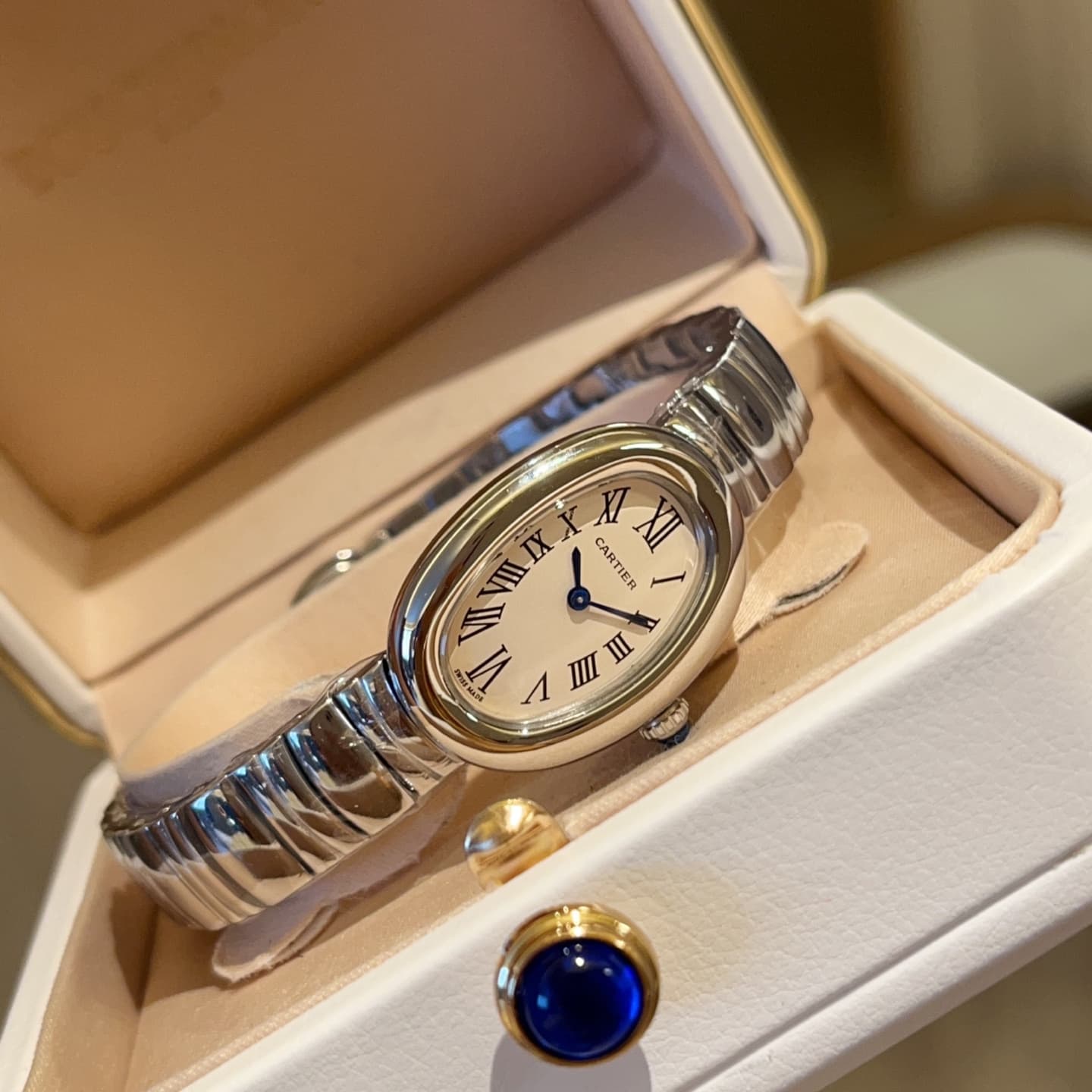 Cartier White Watch
