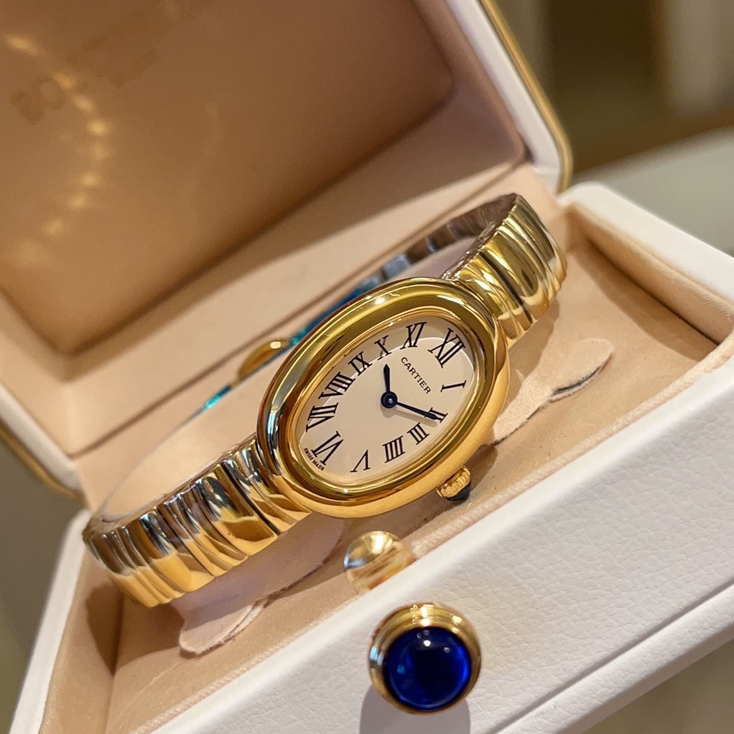 Cartier White Small Watch