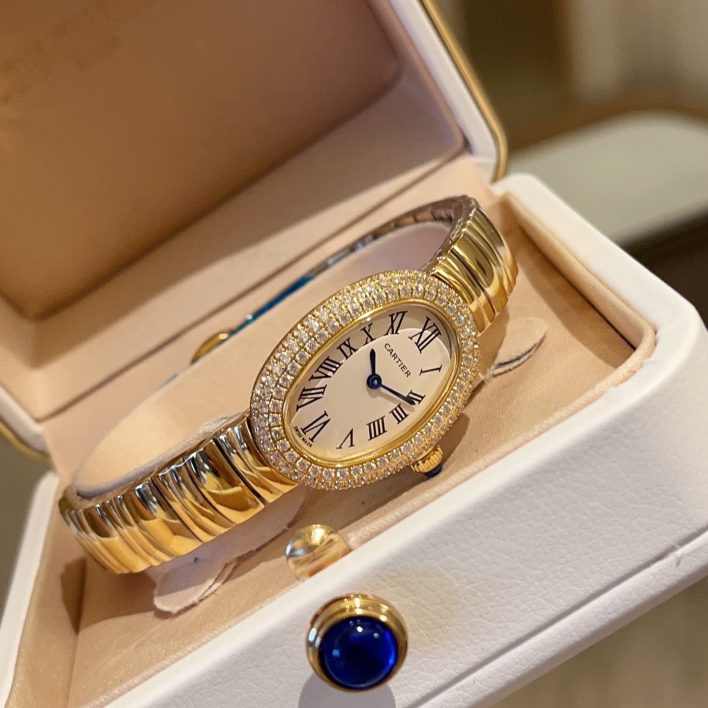 Cartier White Small Watch