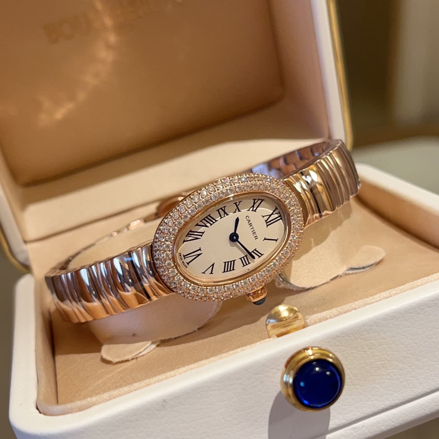 Cartier White Small Watch