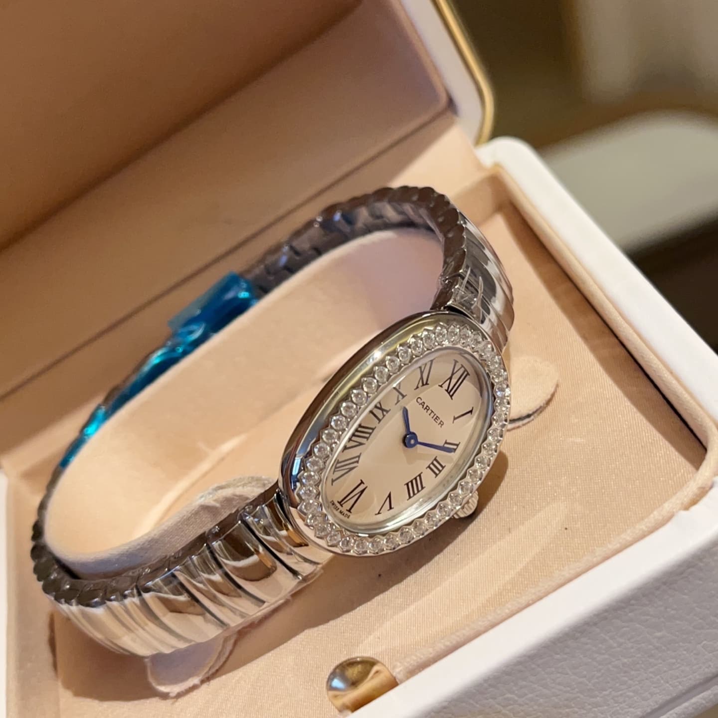 Cartier White Small Watch