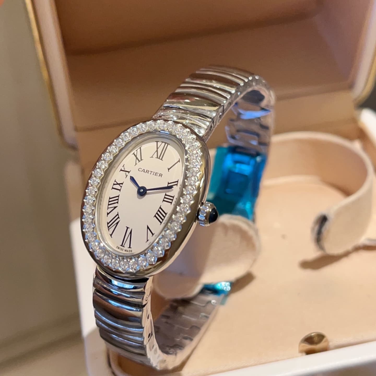 Cartier White Small Watch