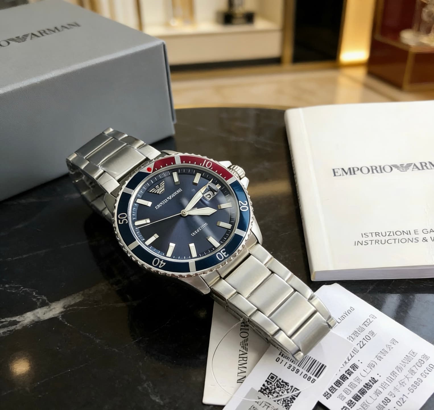 Luxury Watch Blue Watch