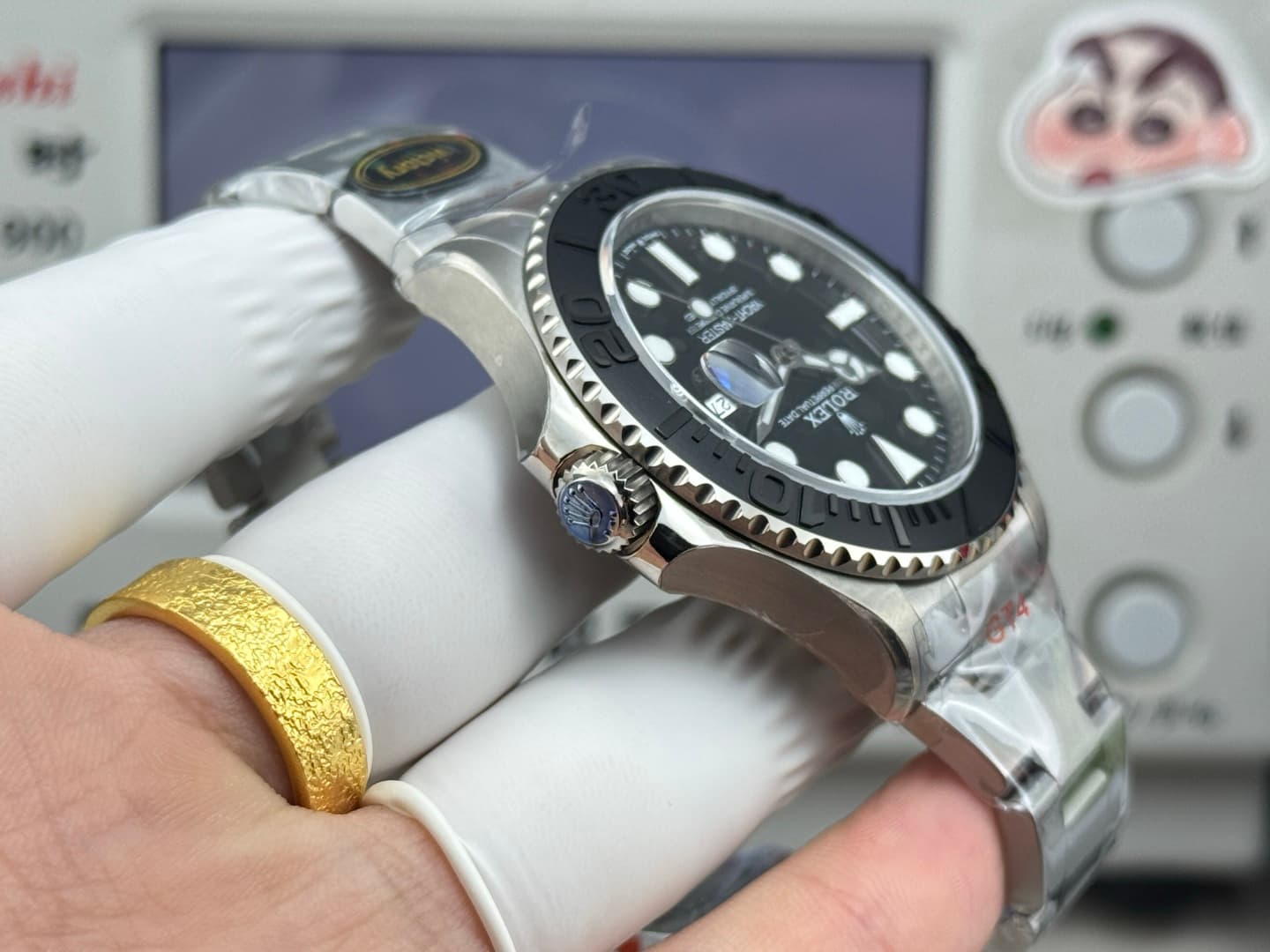 Rolex Gold Pouch