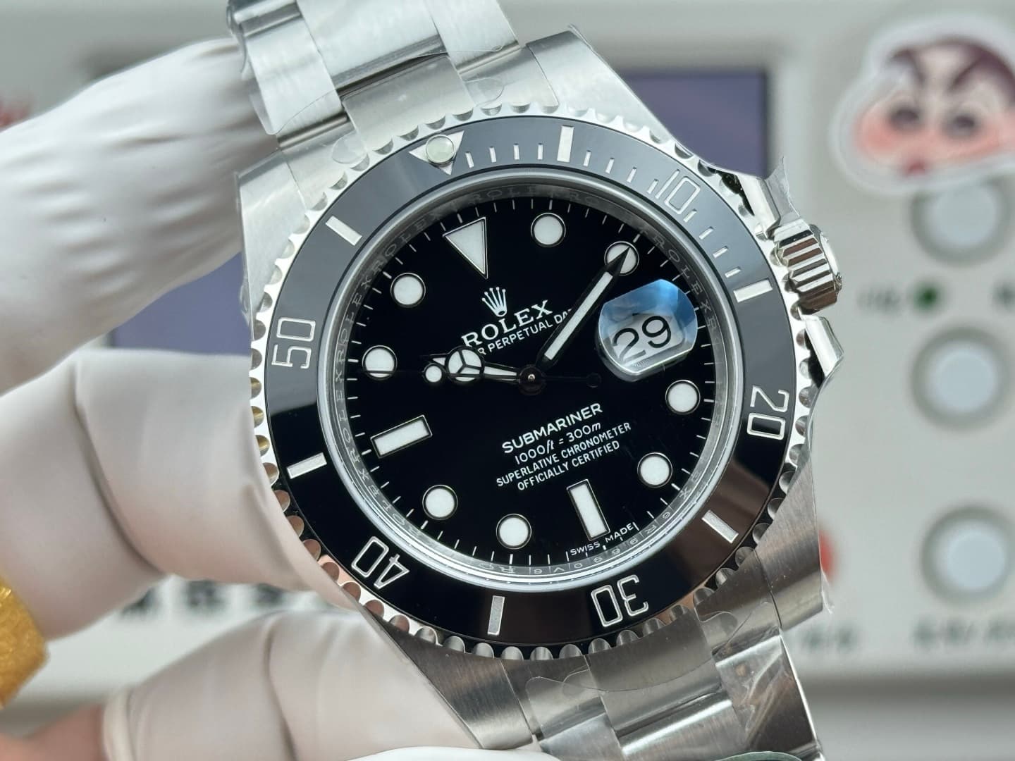 Rolex White Watch