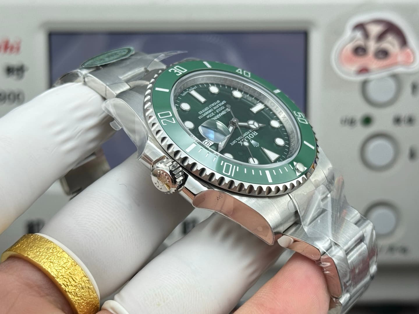 Rolex White Watch