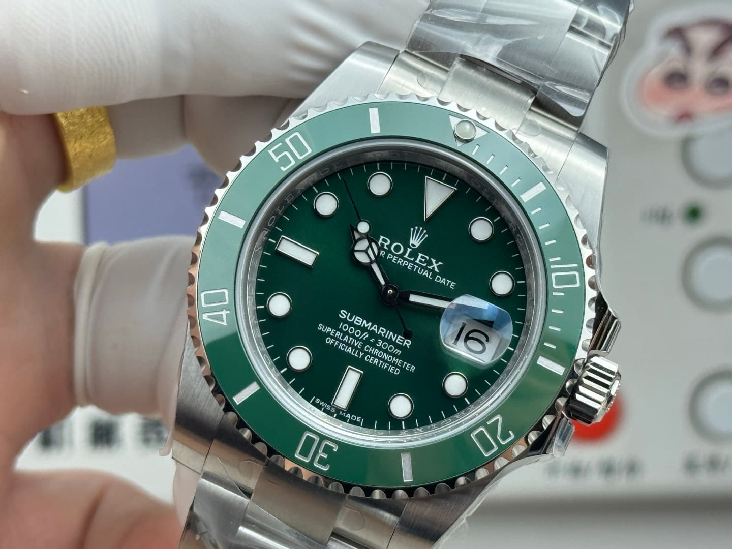 Rolex White Watch