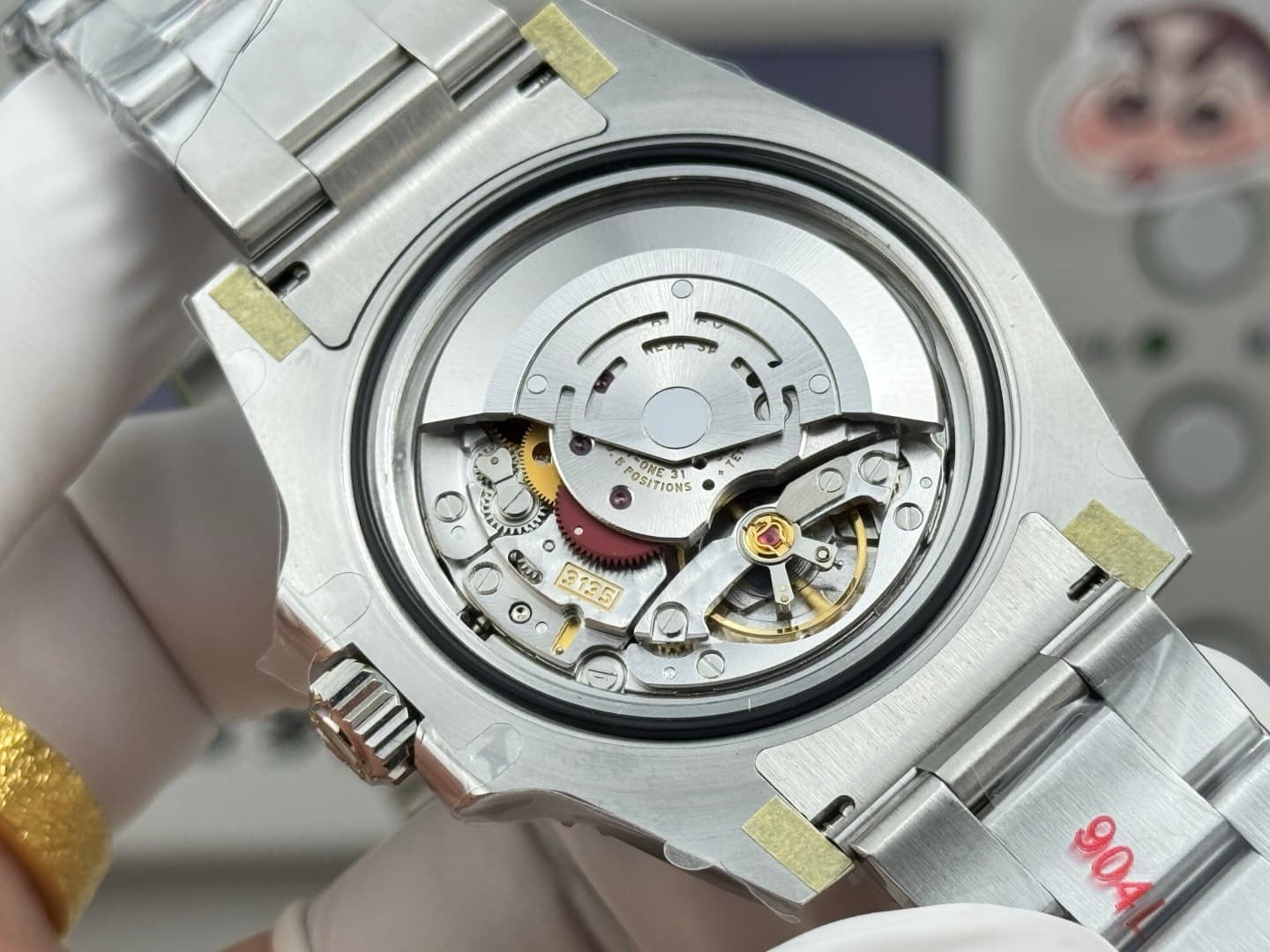 Rolex White Watch
