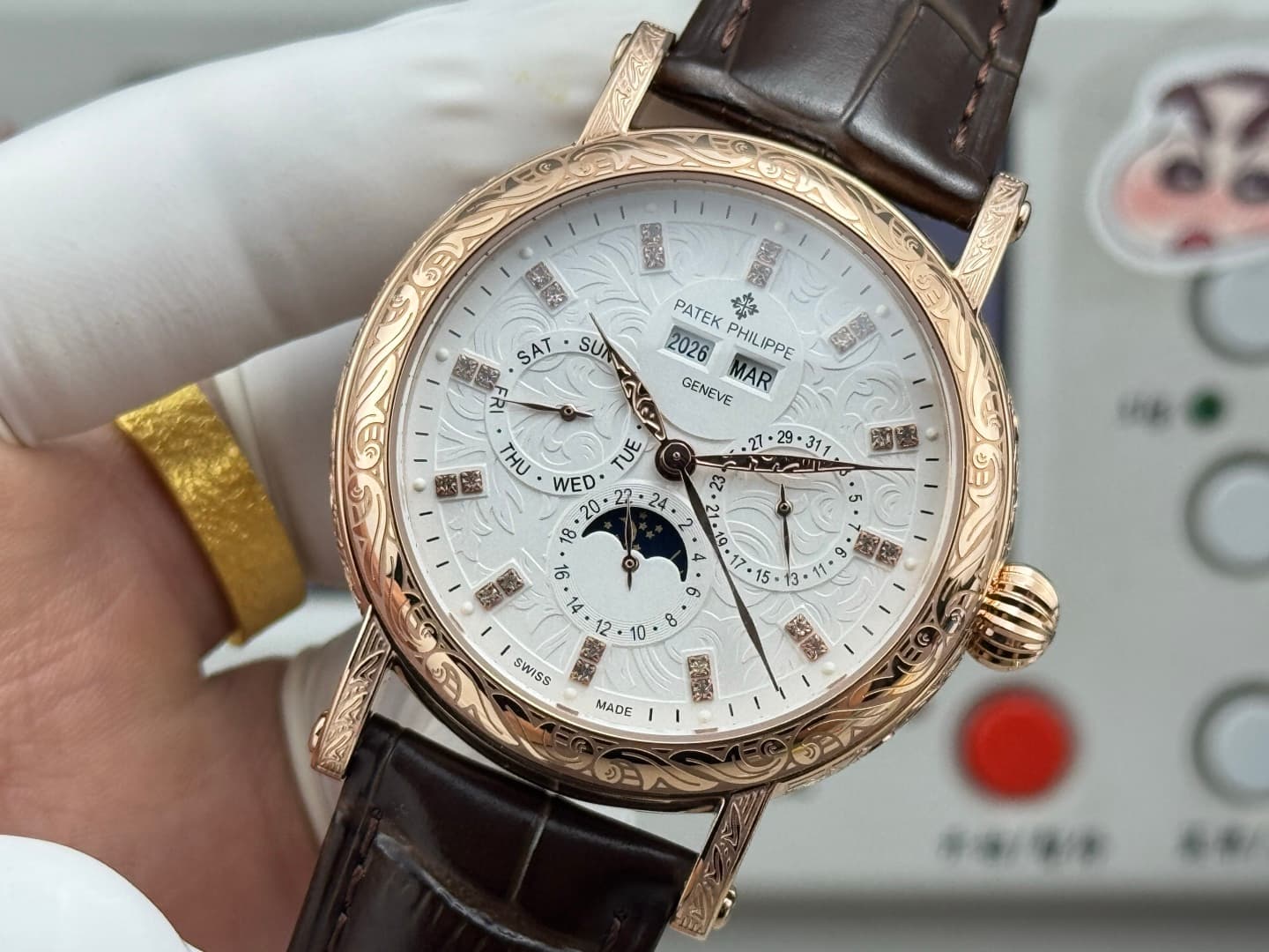 Patek Philippe Silver Watch