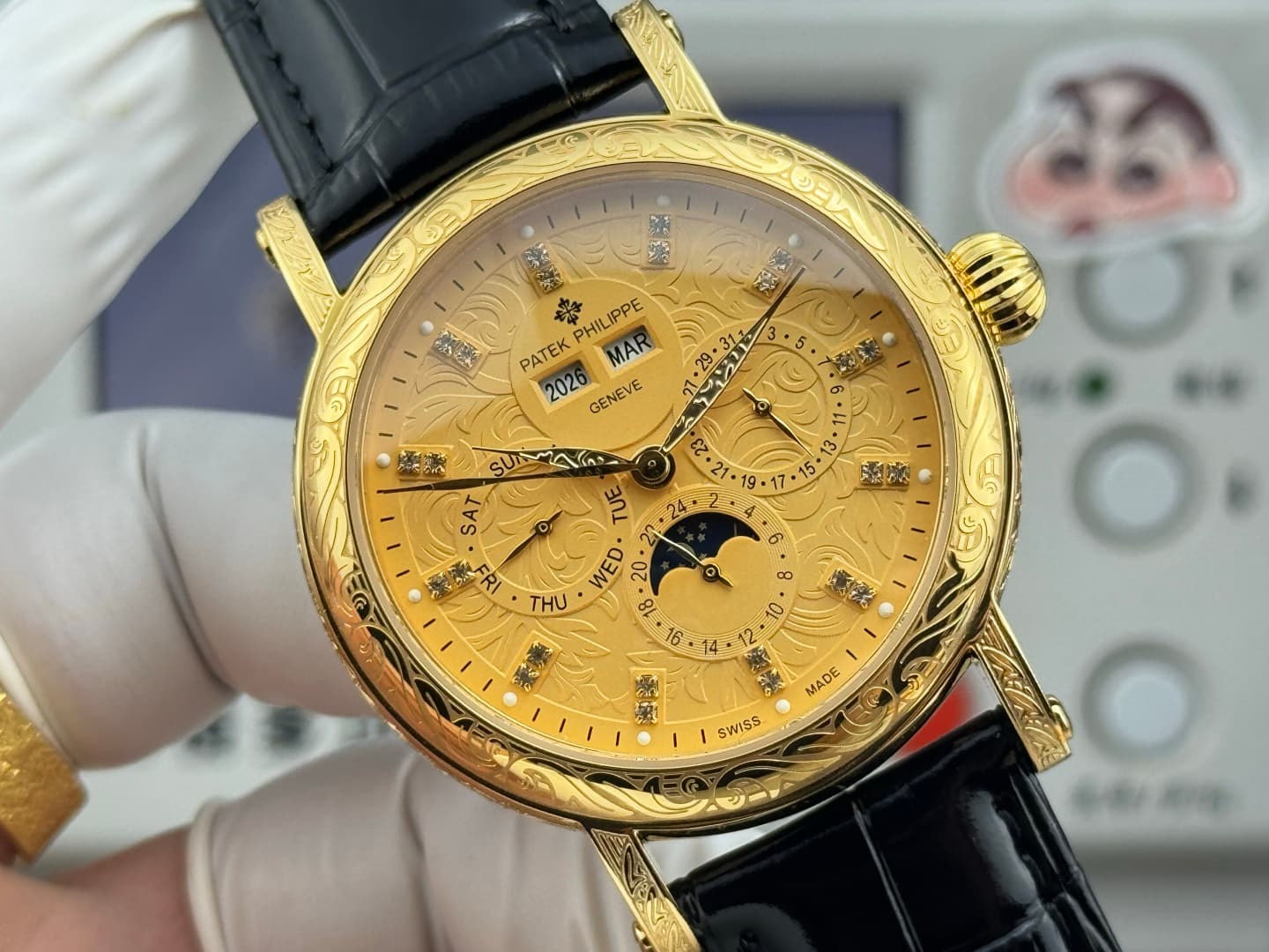 Patek Philippe Silver Watch