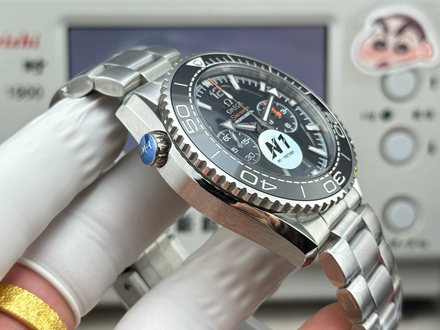 Omega Black Watch