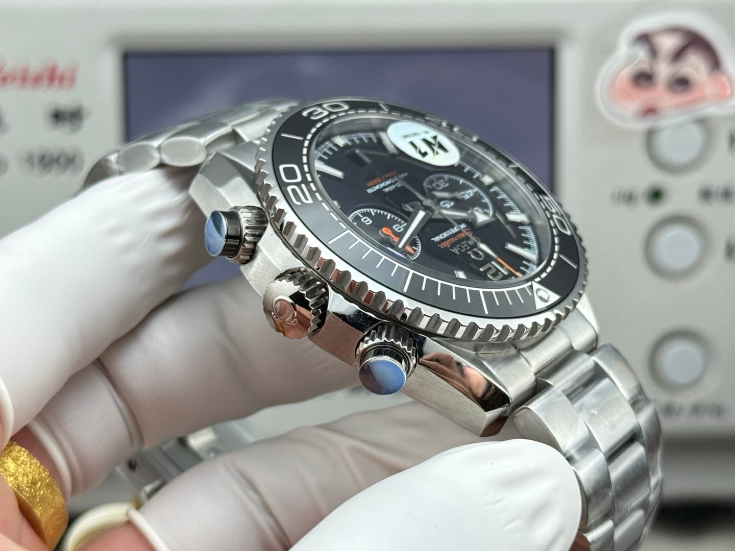 Omega Black Watch