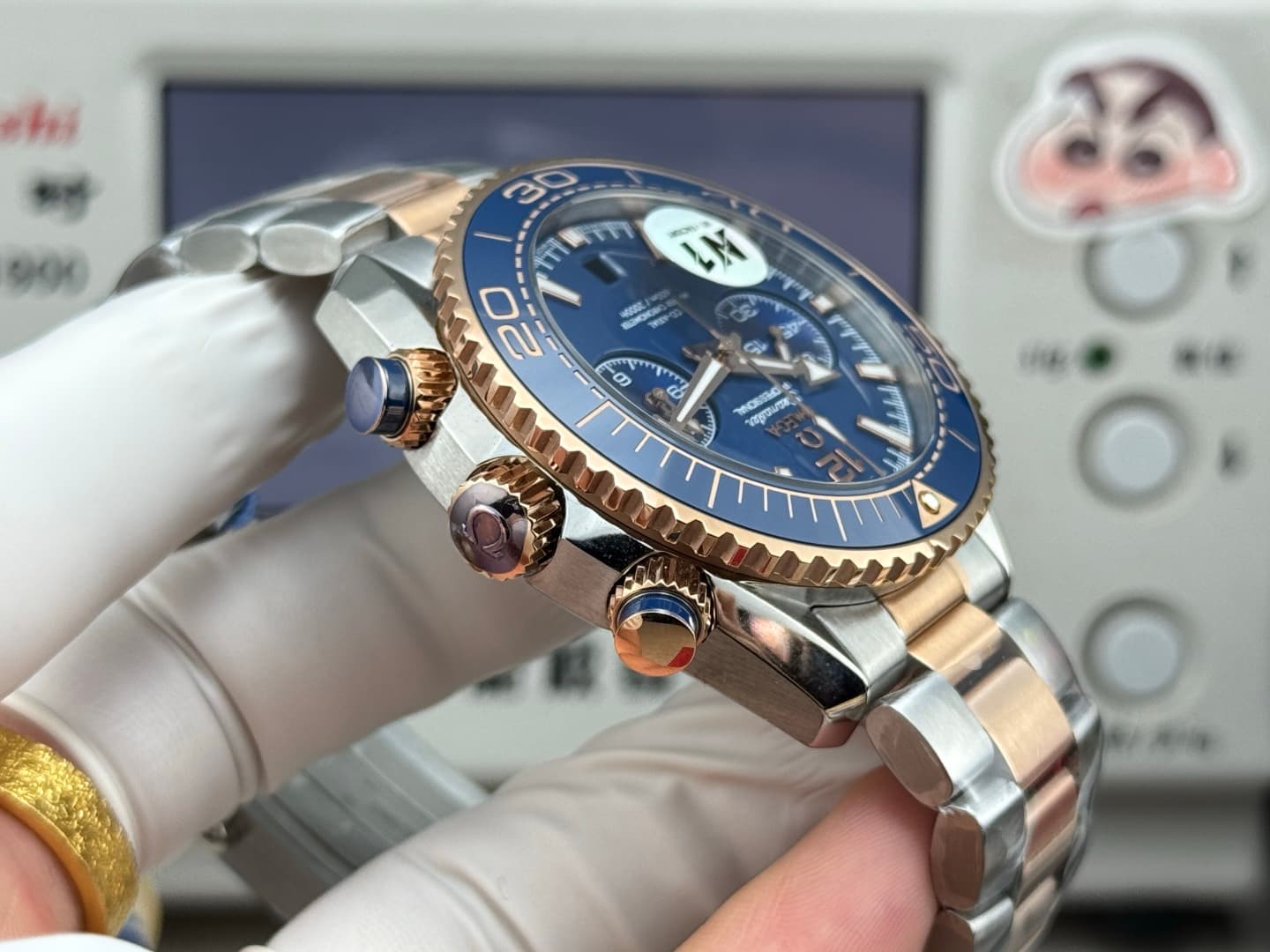 Omega Black Watch
