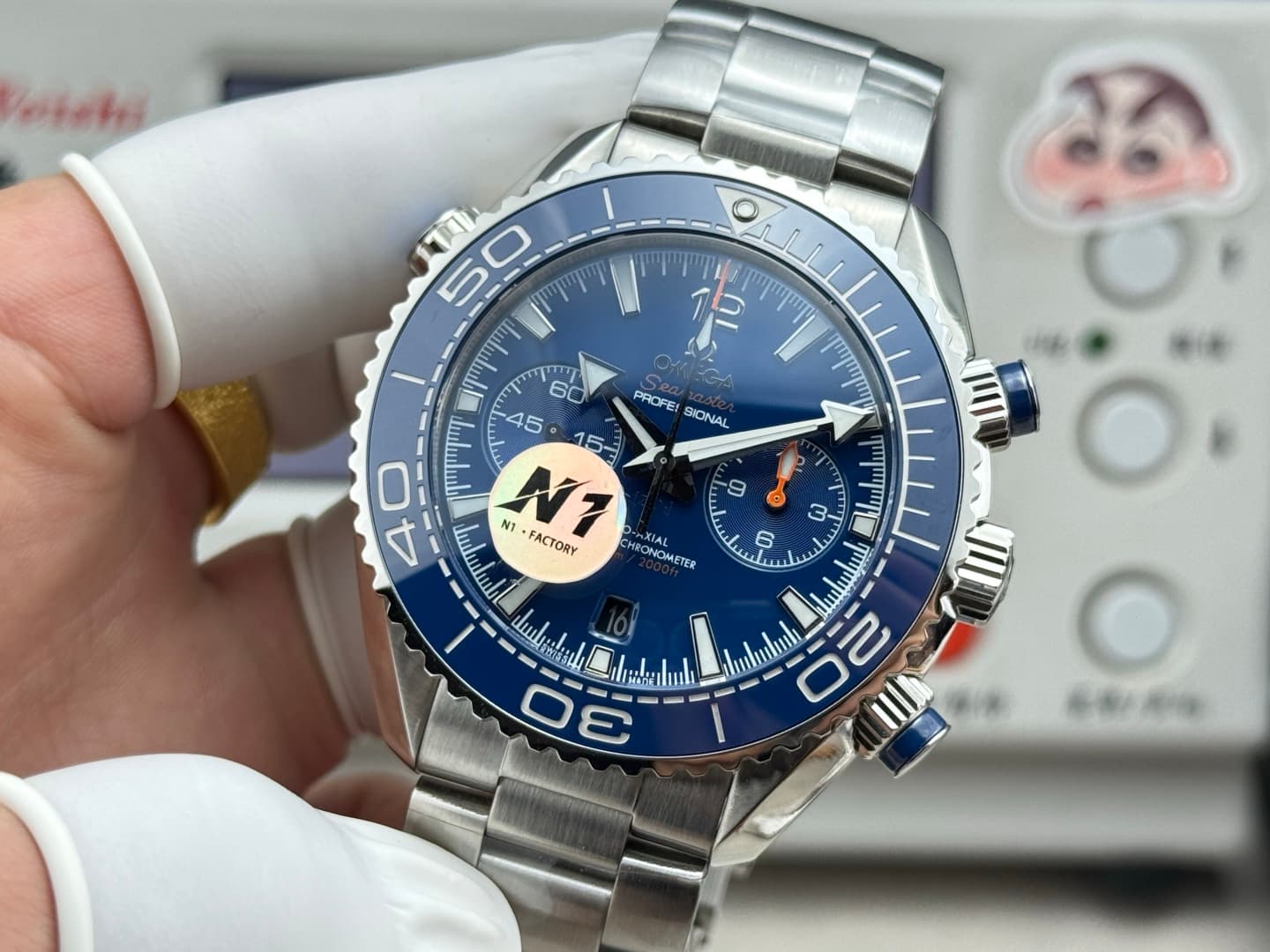 Omega Black Watch