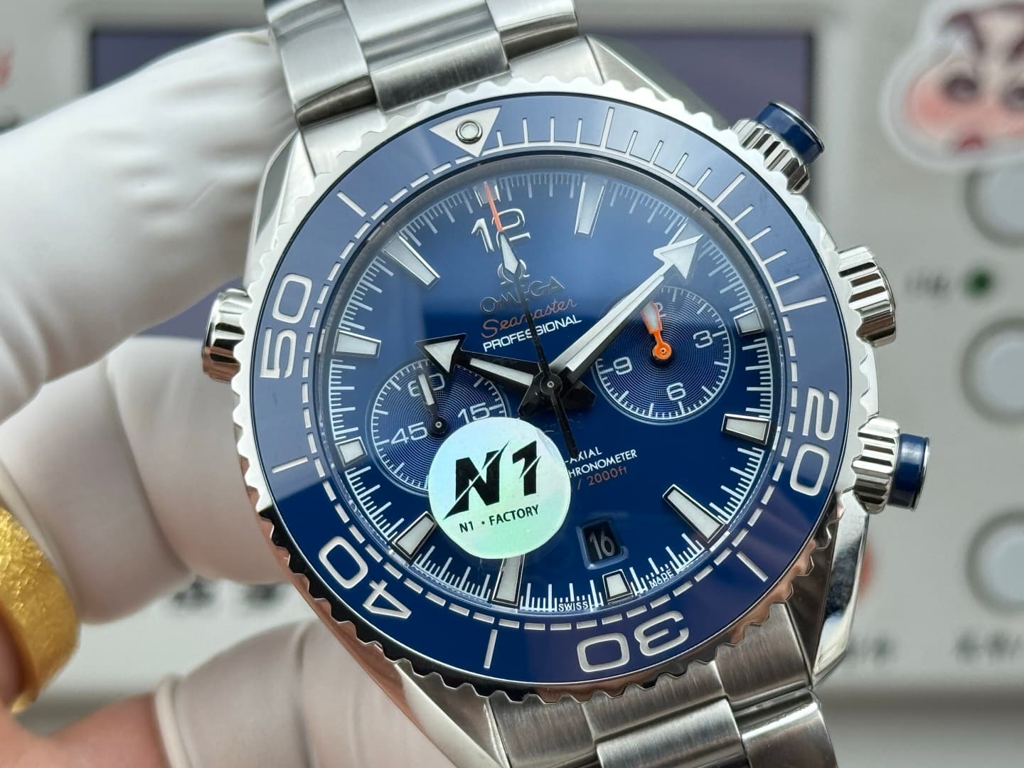 Omega Black Watch