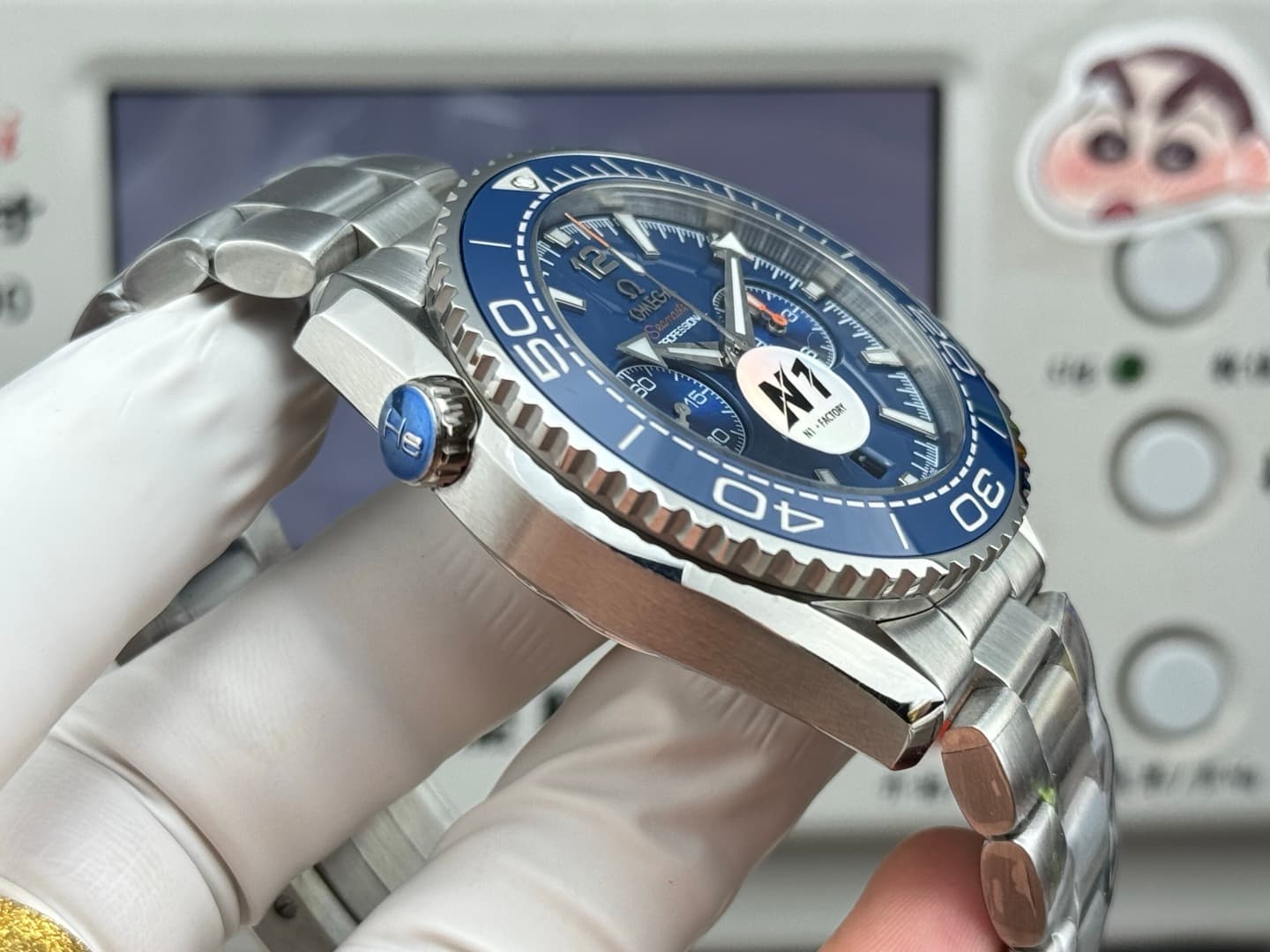 Omega Black Watch