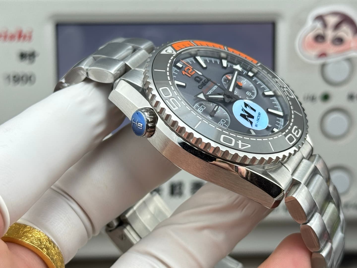 Omega Black Watch