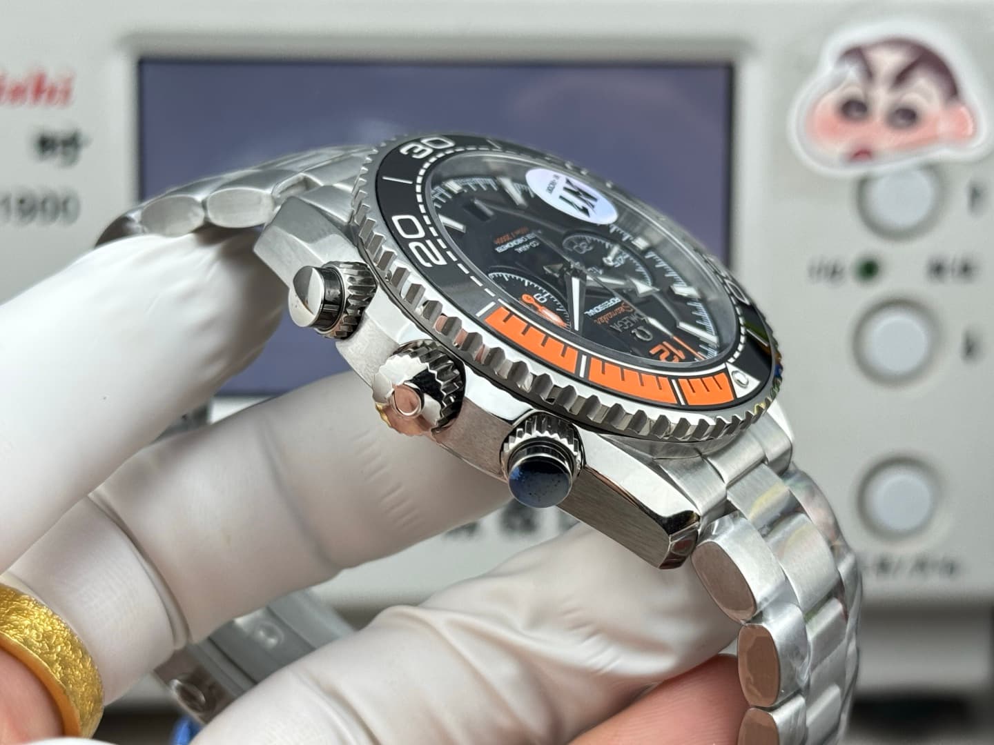 Omega Black Watch