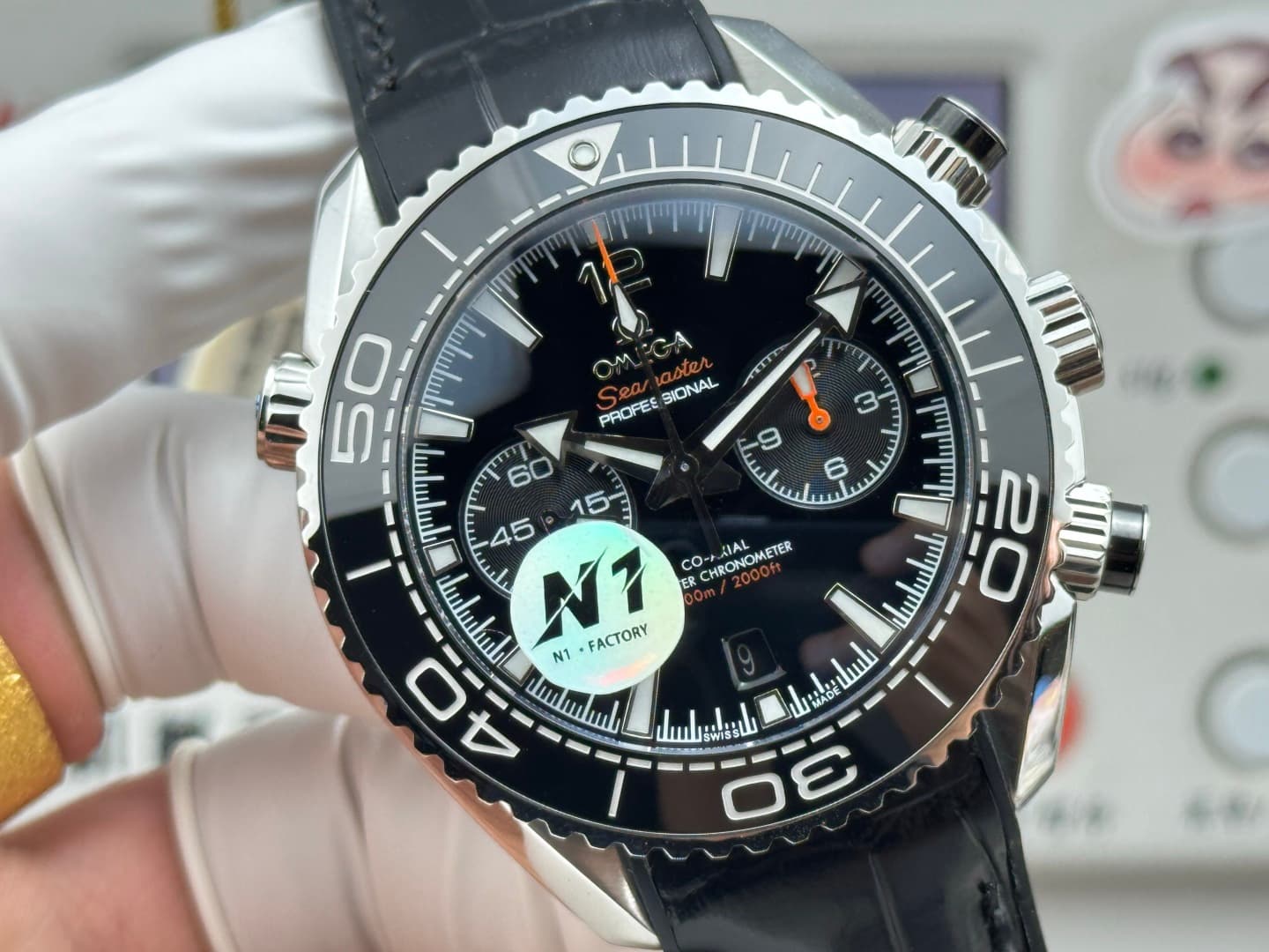 Omega Black Watch