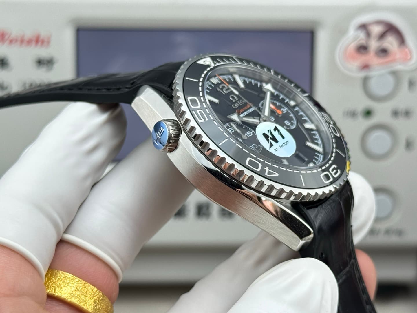 Omega Black Watch