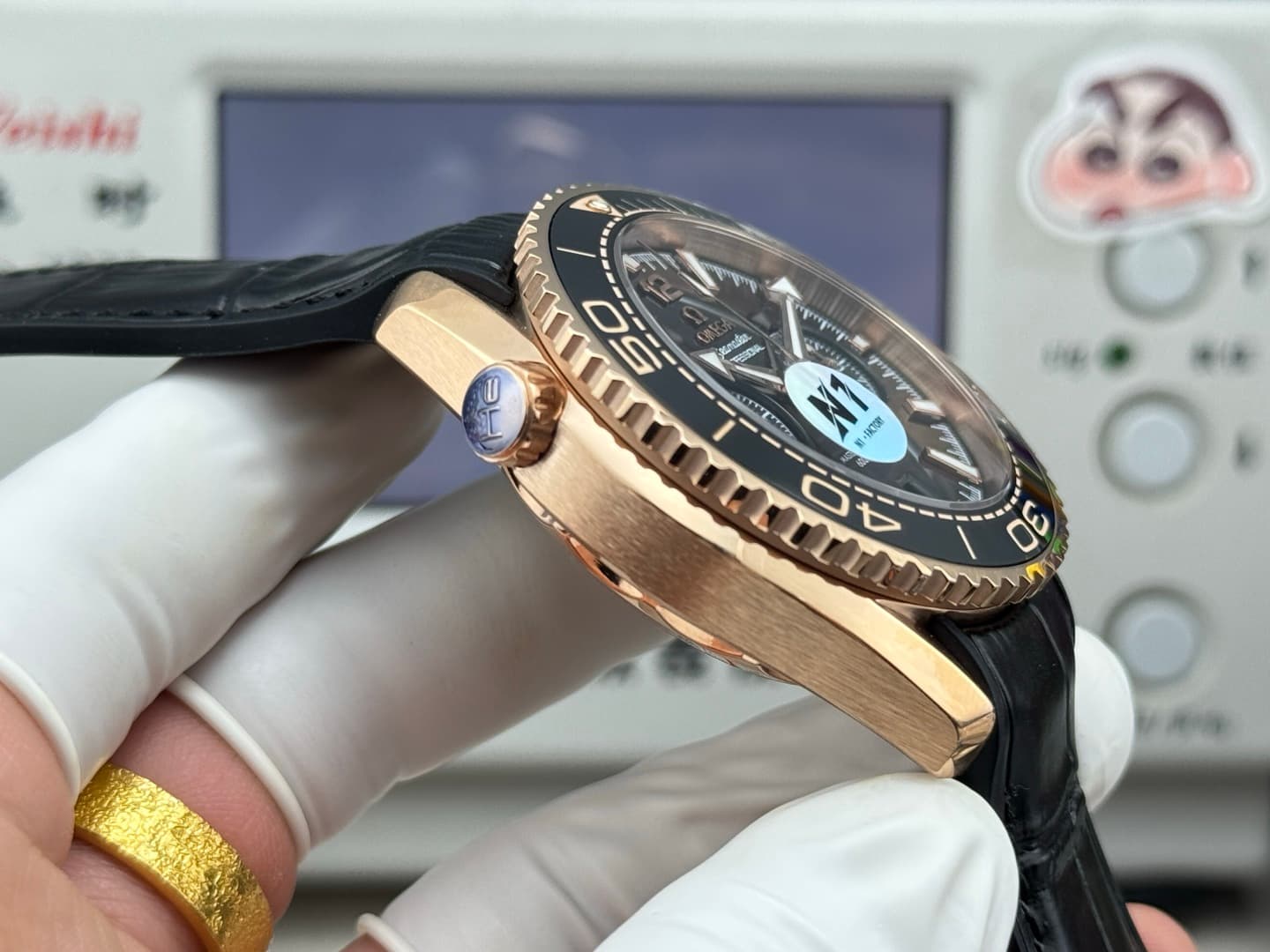 Omega Black Watch