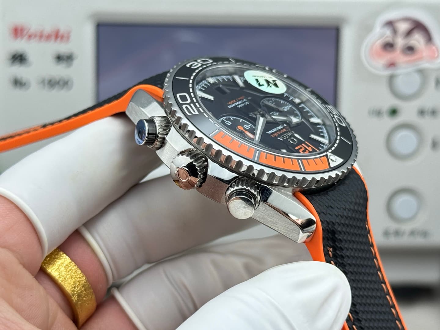 Omega Black Watch