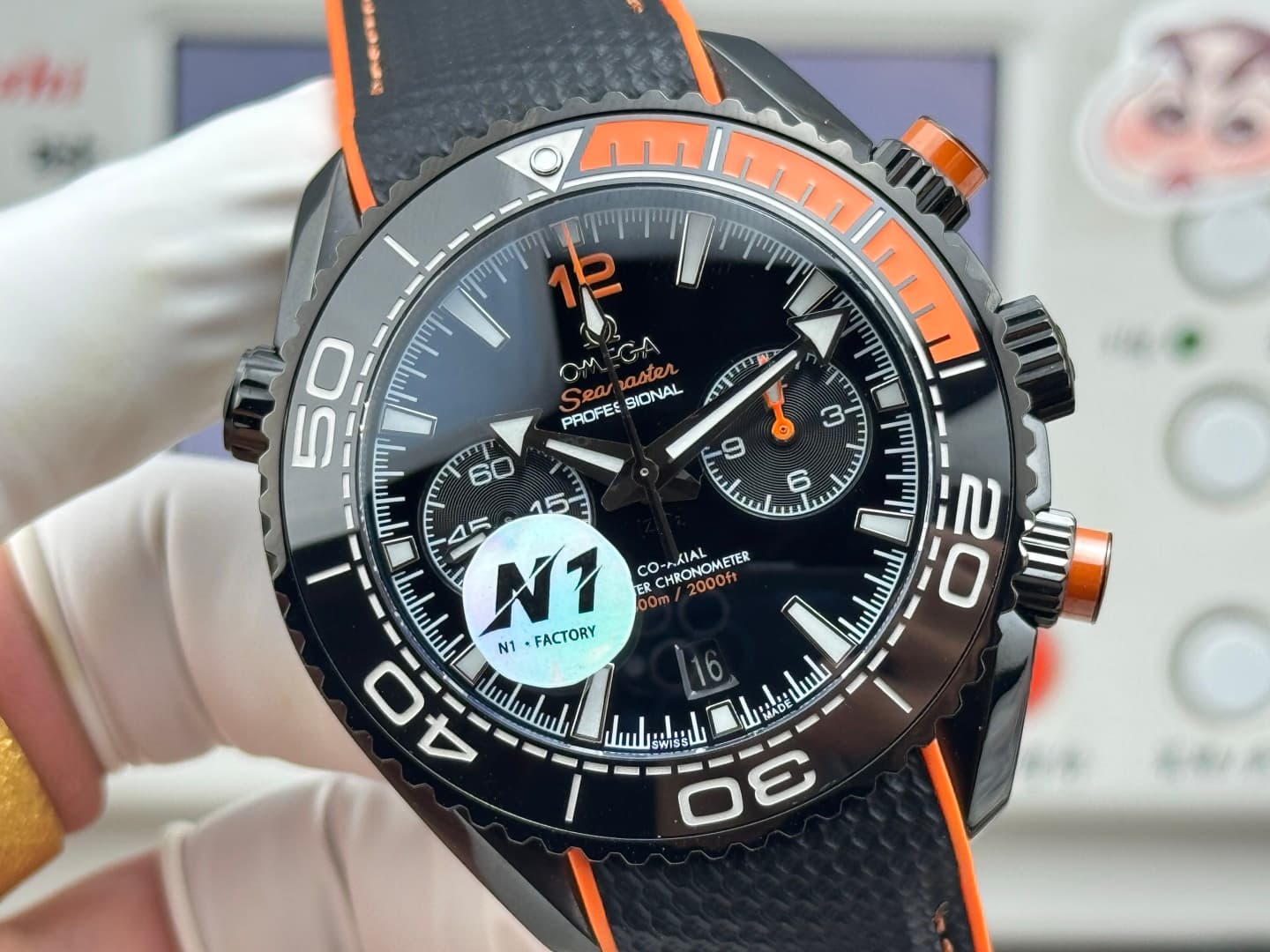 Omega Black Watch