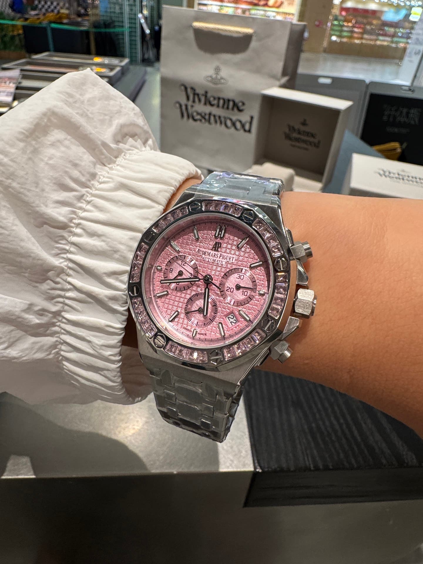 Audemars Piguet White Watch