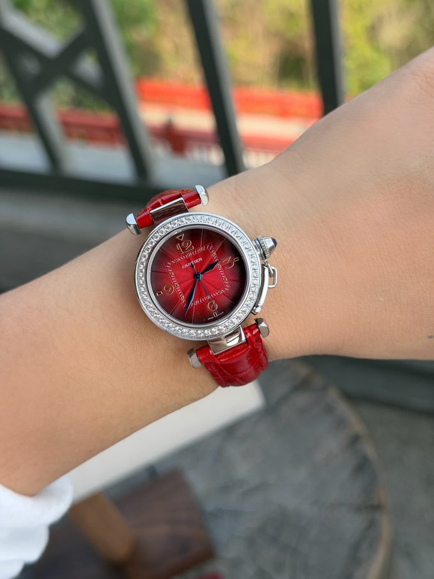 Cartier White Watch
