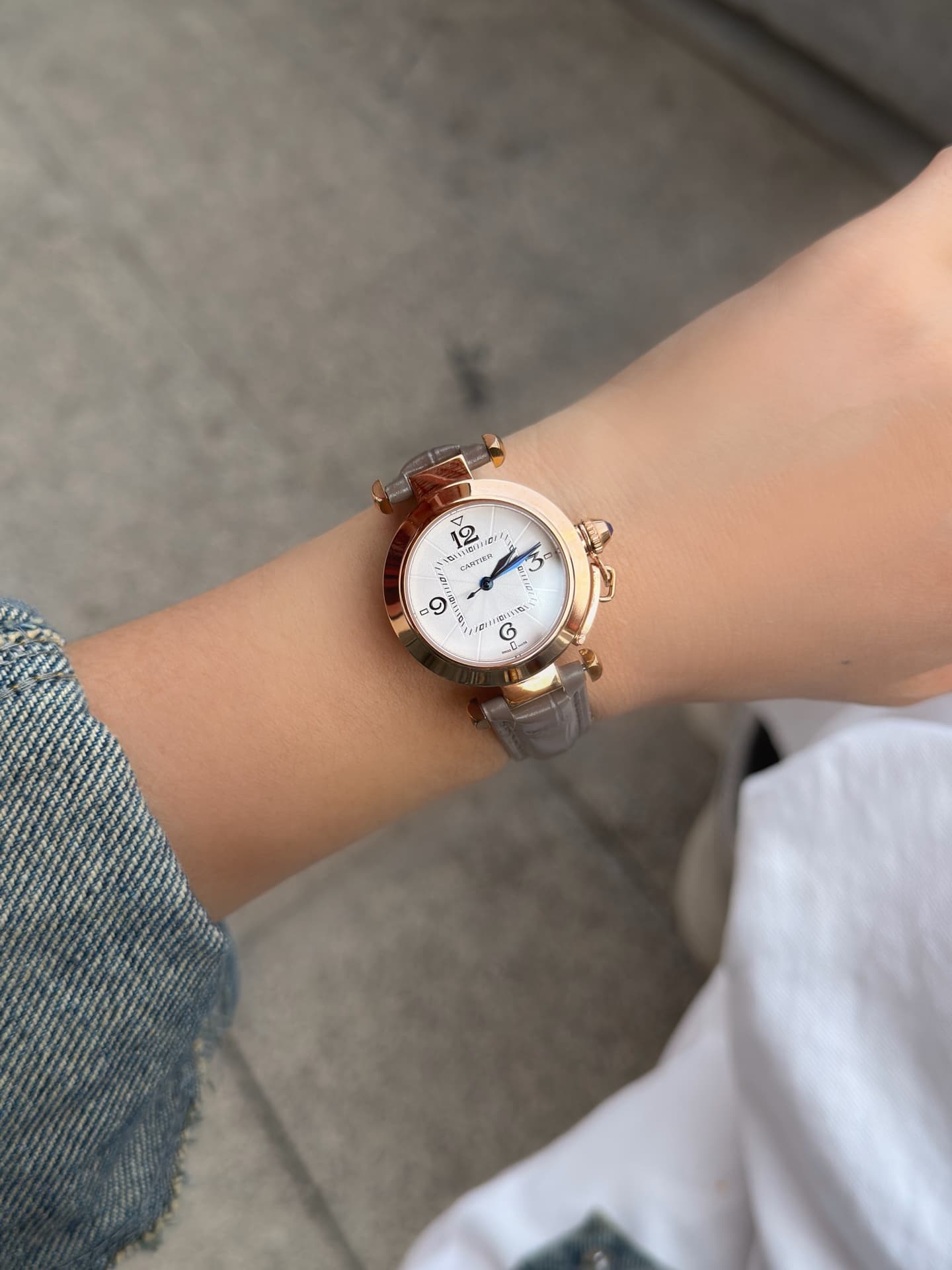 Cartier White Watch