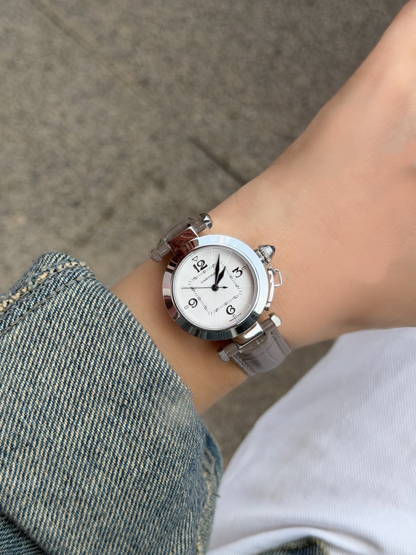 Cartier White Watch