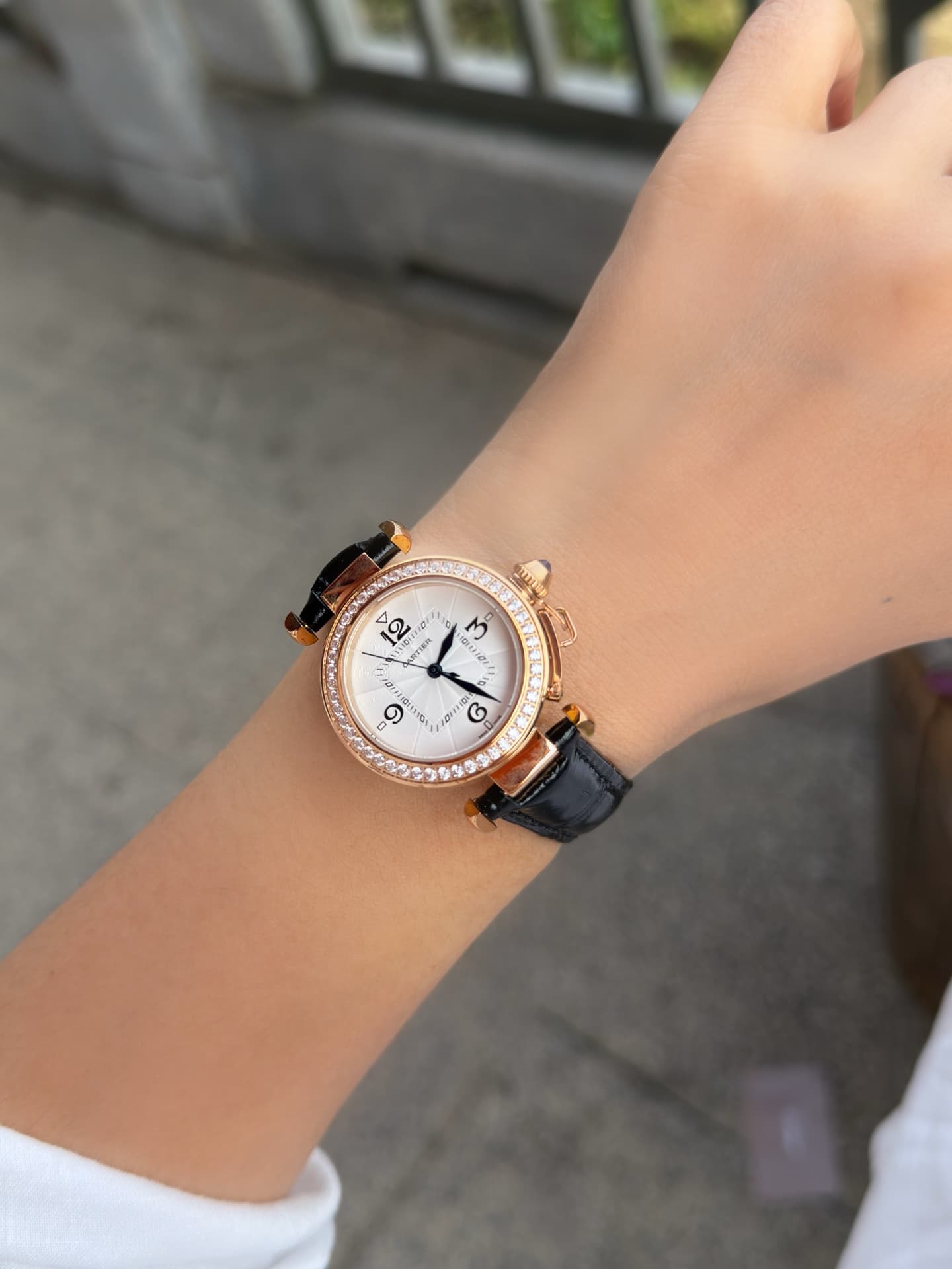 Cartier White Watch