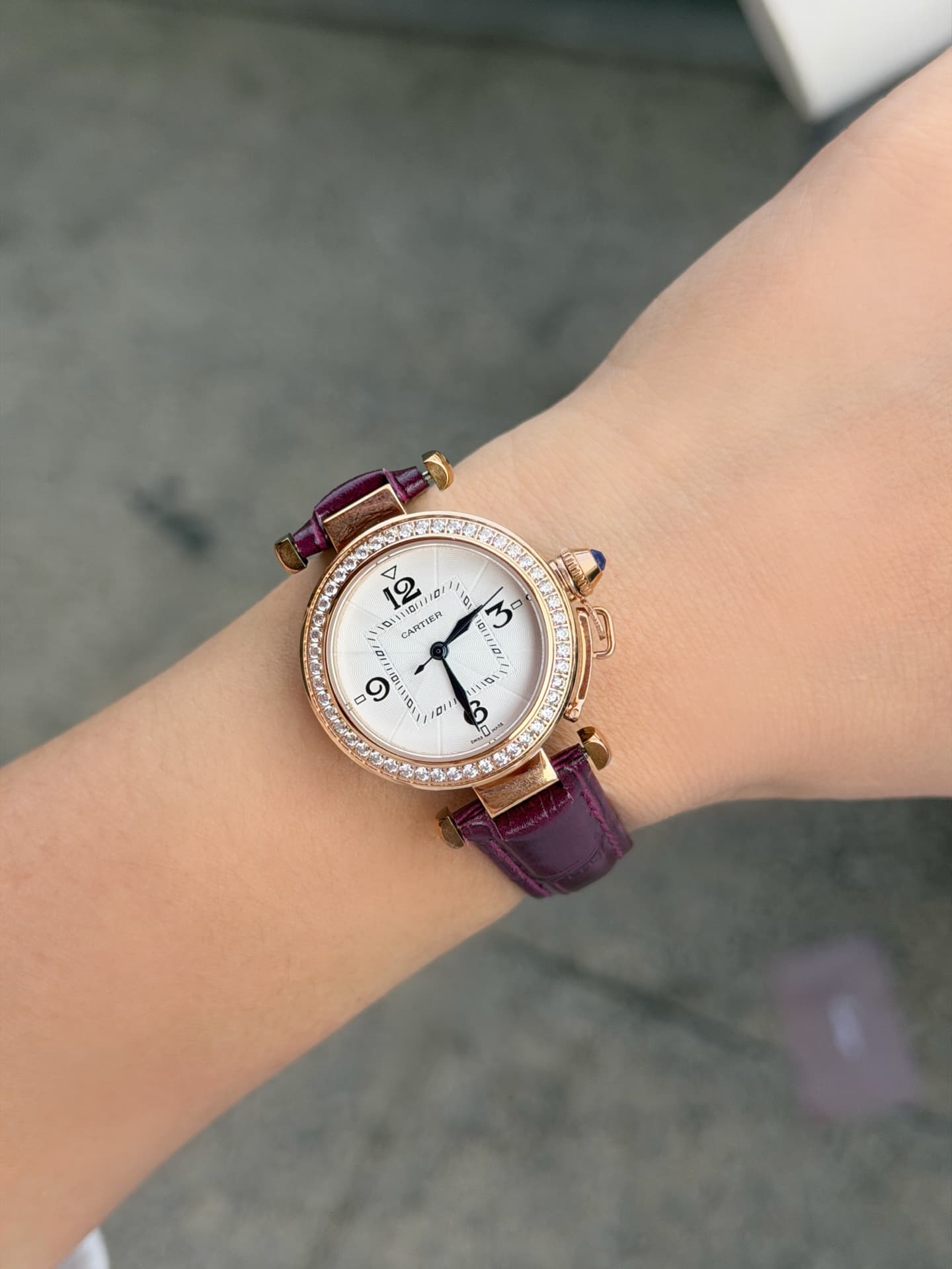 Cartier White Watch