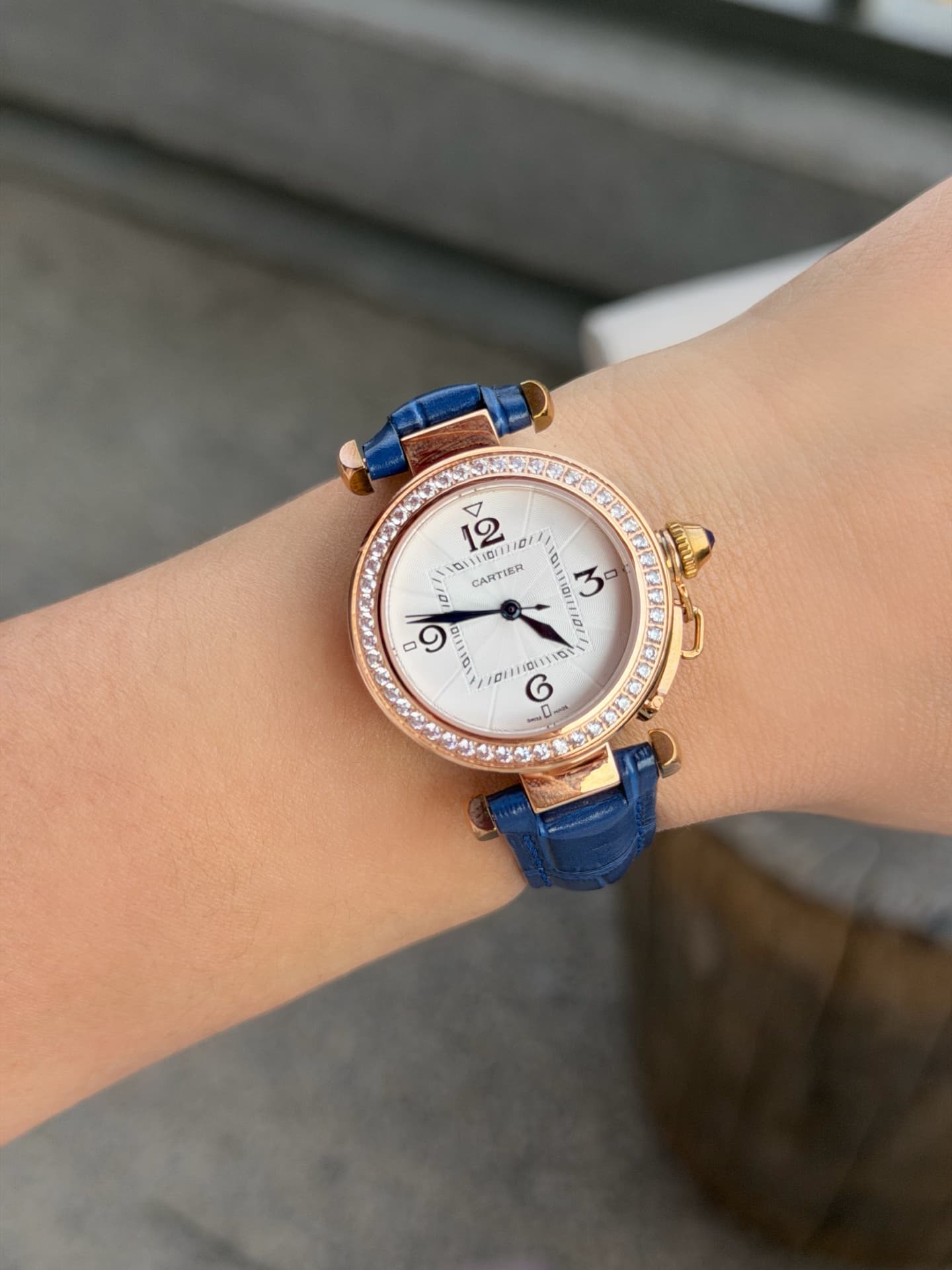 Cartier White Watch