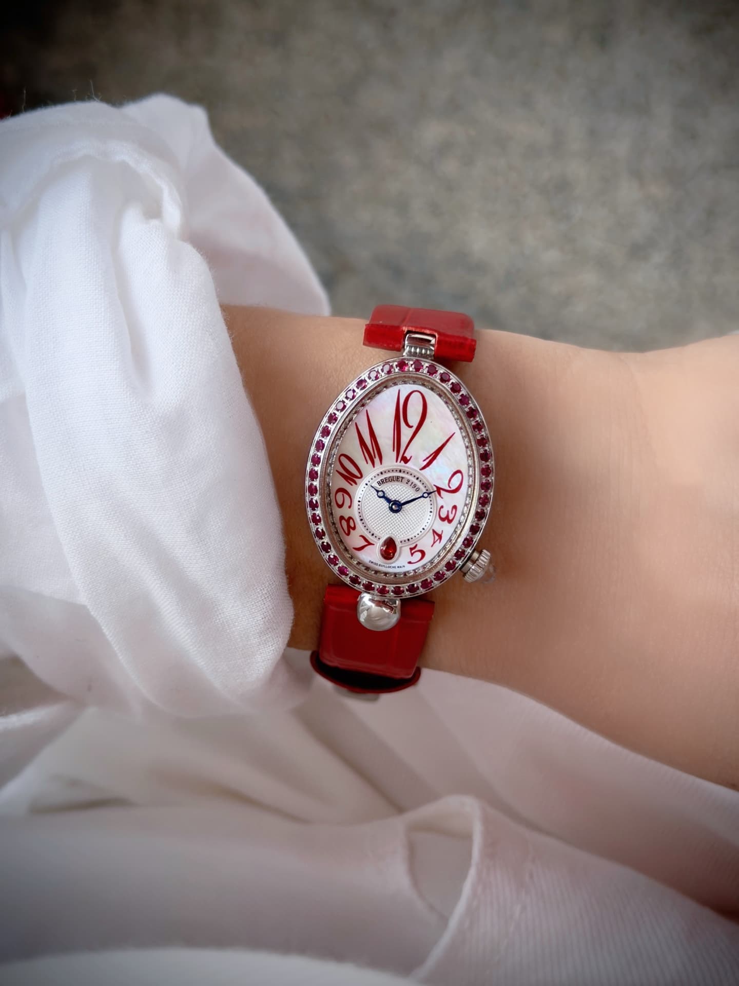 Luxury Brand White Watch