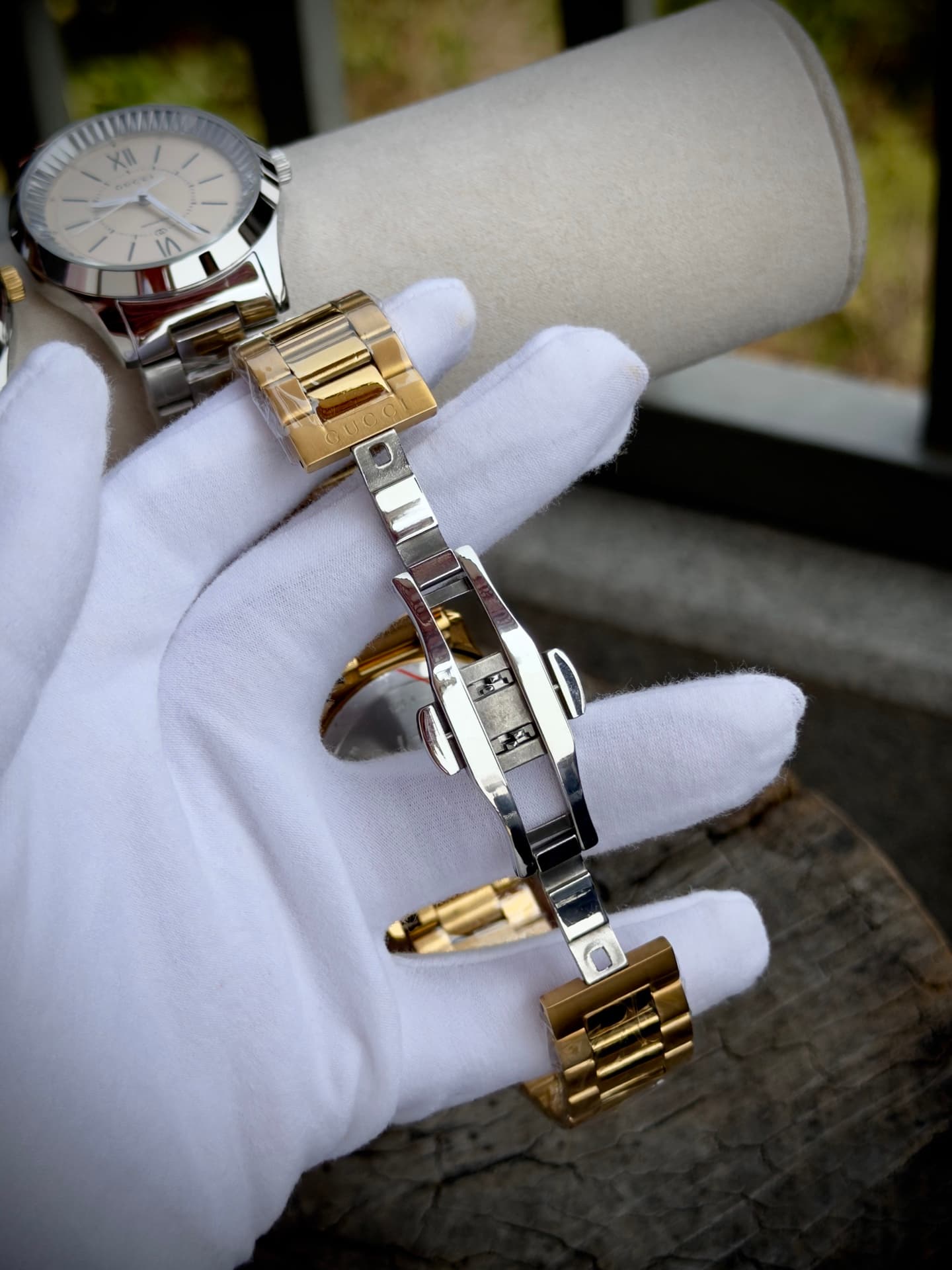 Gucci White Watch