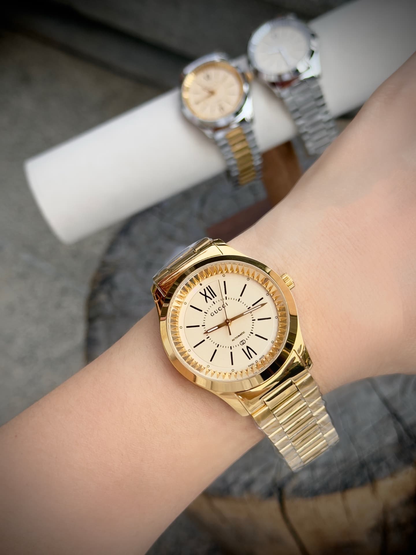Gucci White Watch