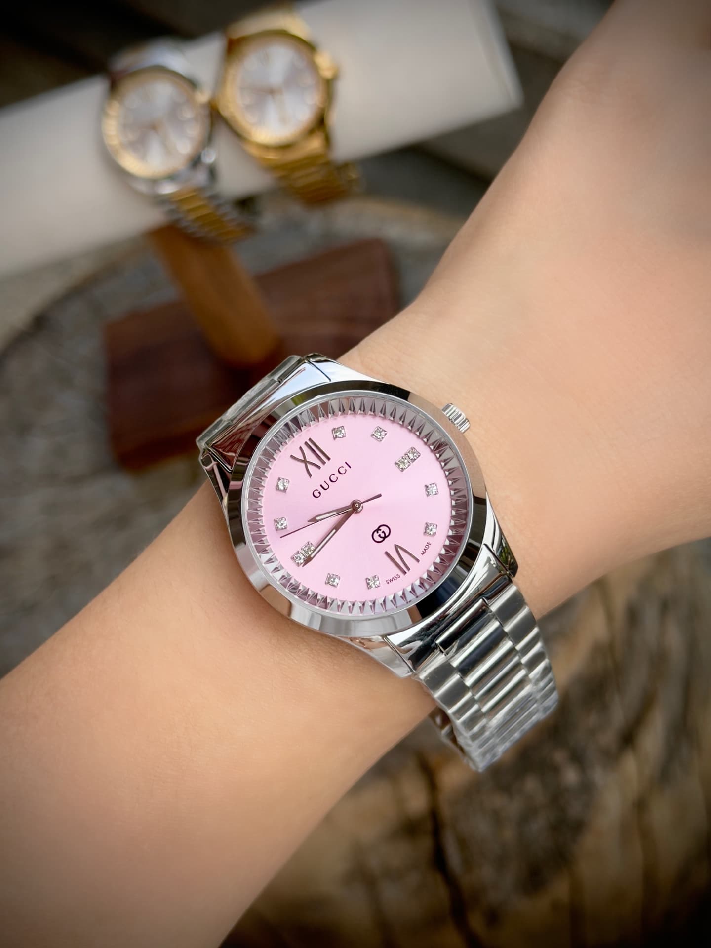 Gucci White Watch