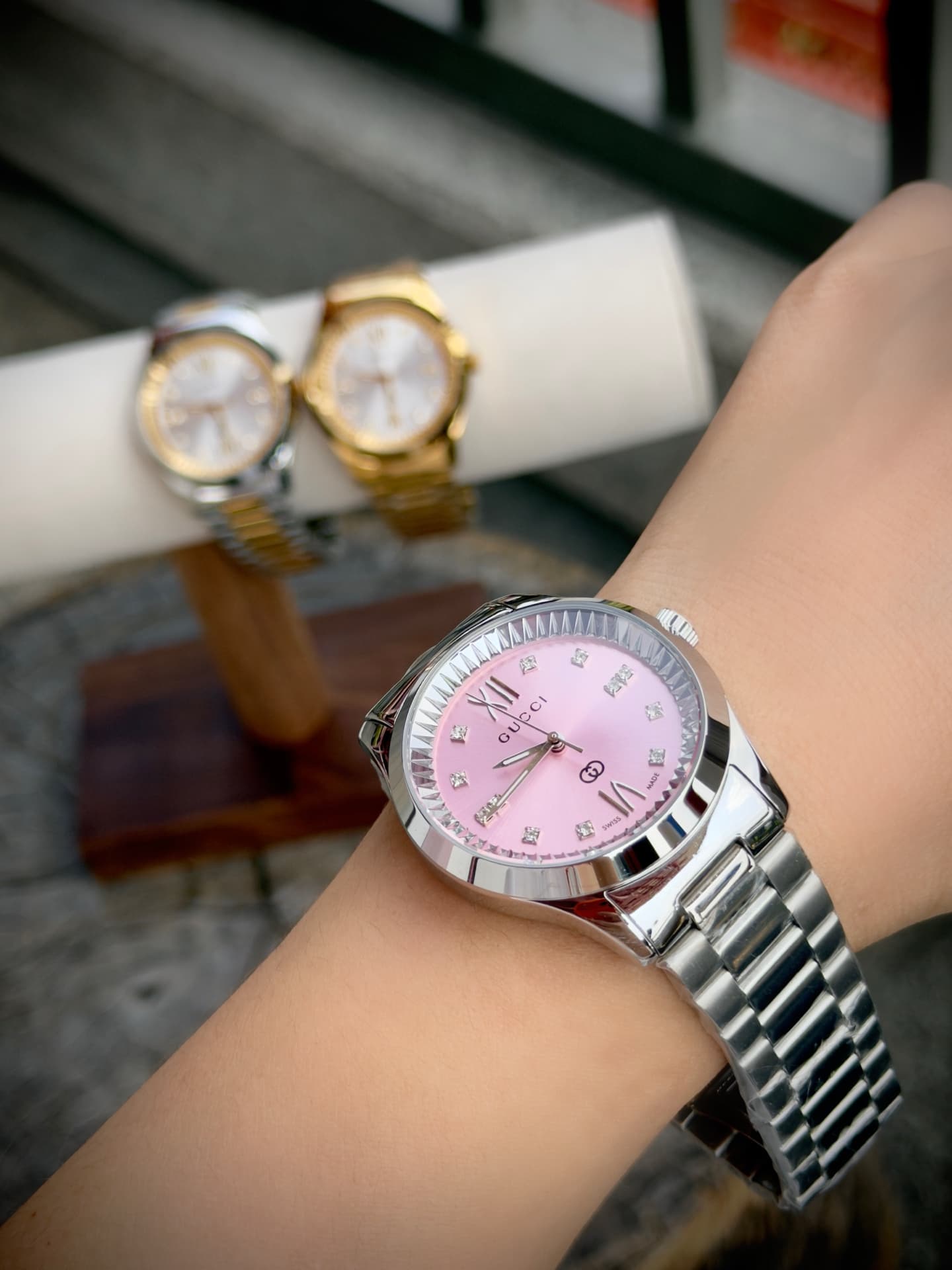Gucci White Watch