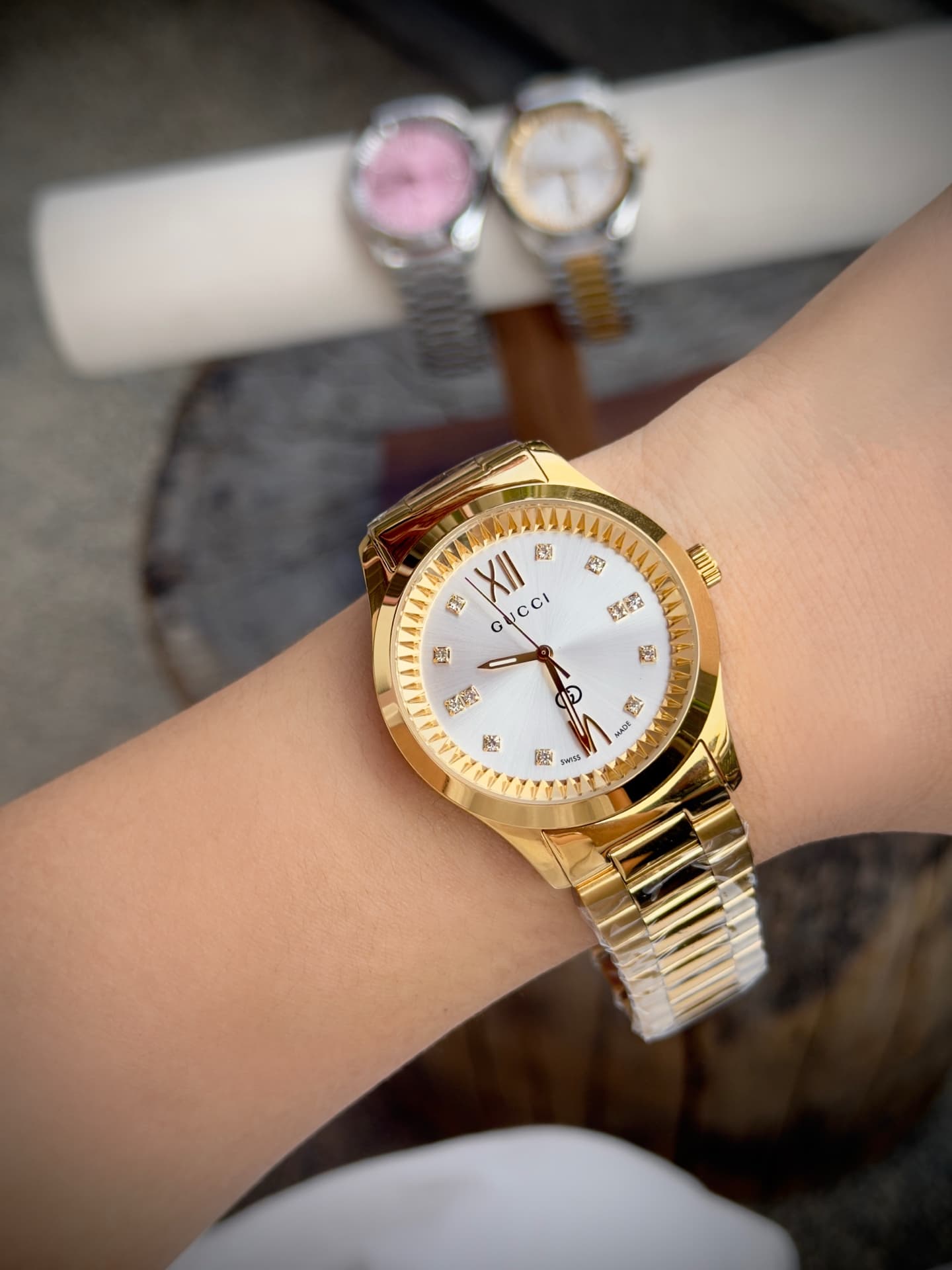 Gucci White Watch