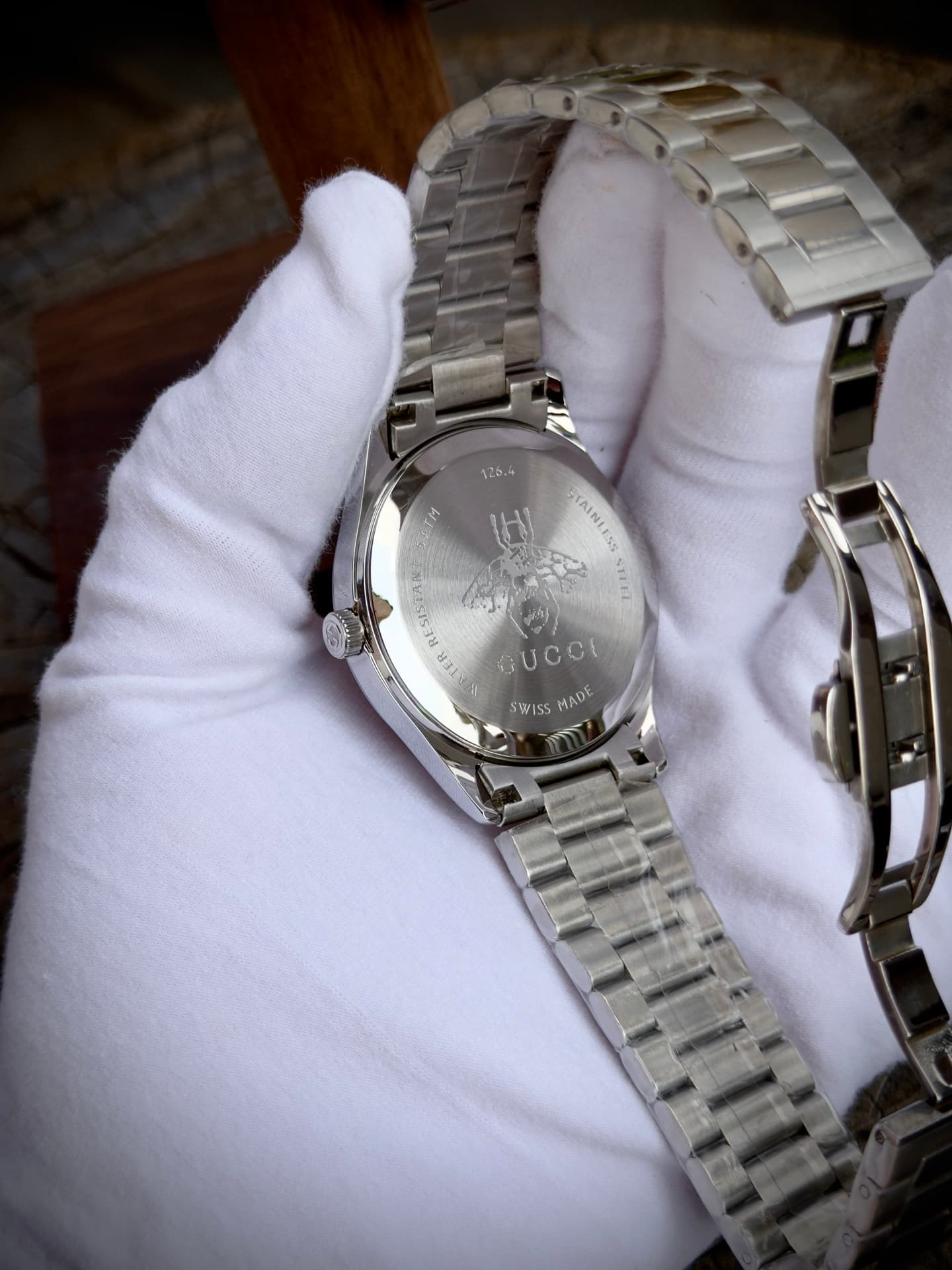 Gucci White Watch