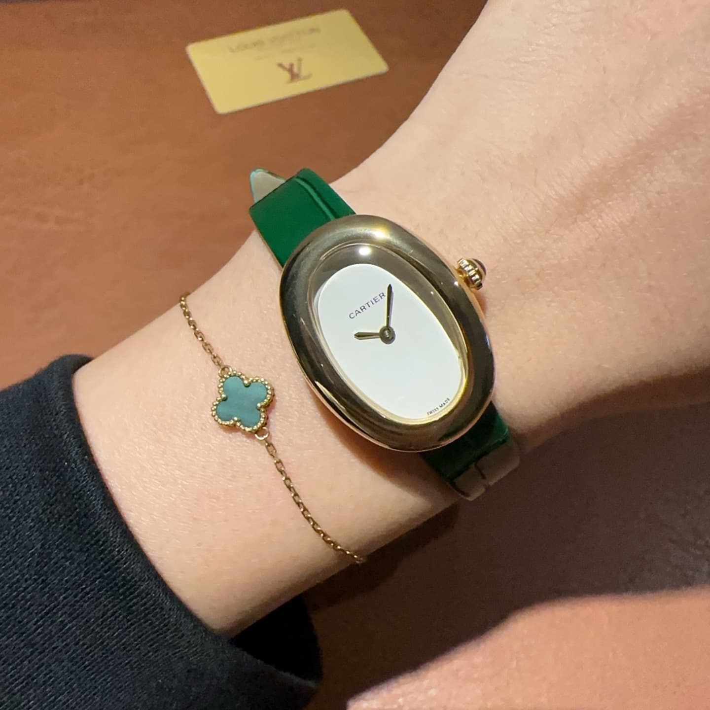 Cartier Blue Watch