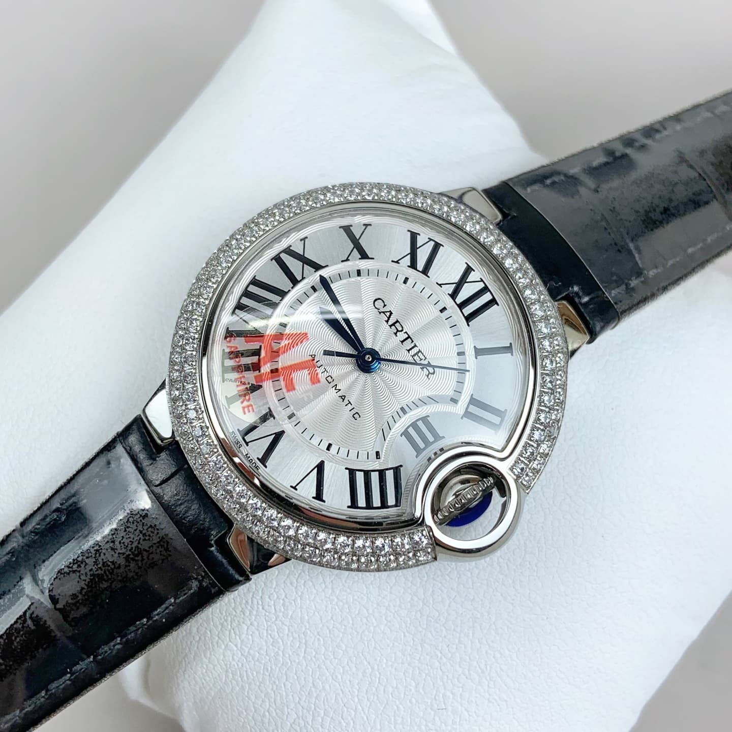 Luxury Watch White Belt