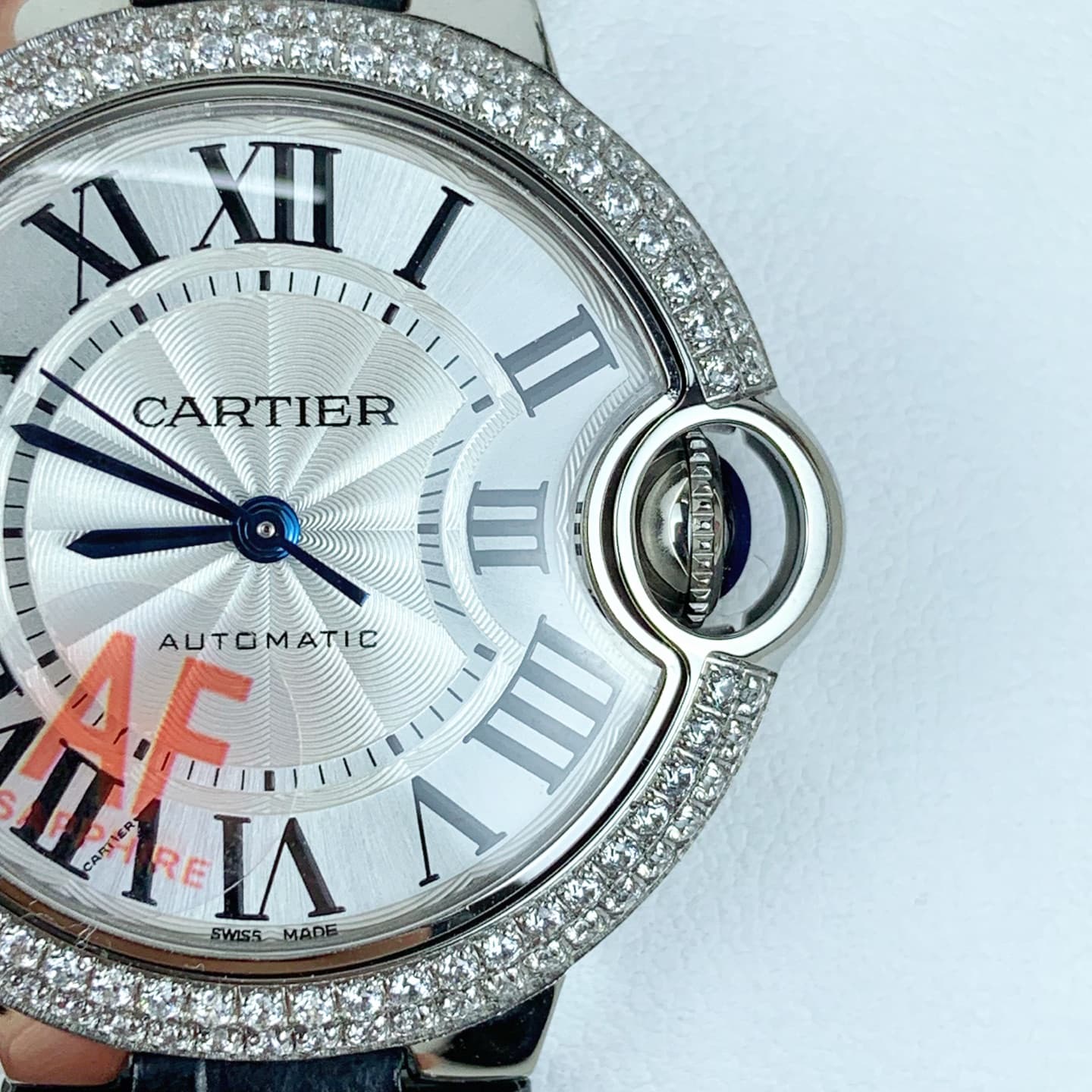 Luxury Watch White Belt