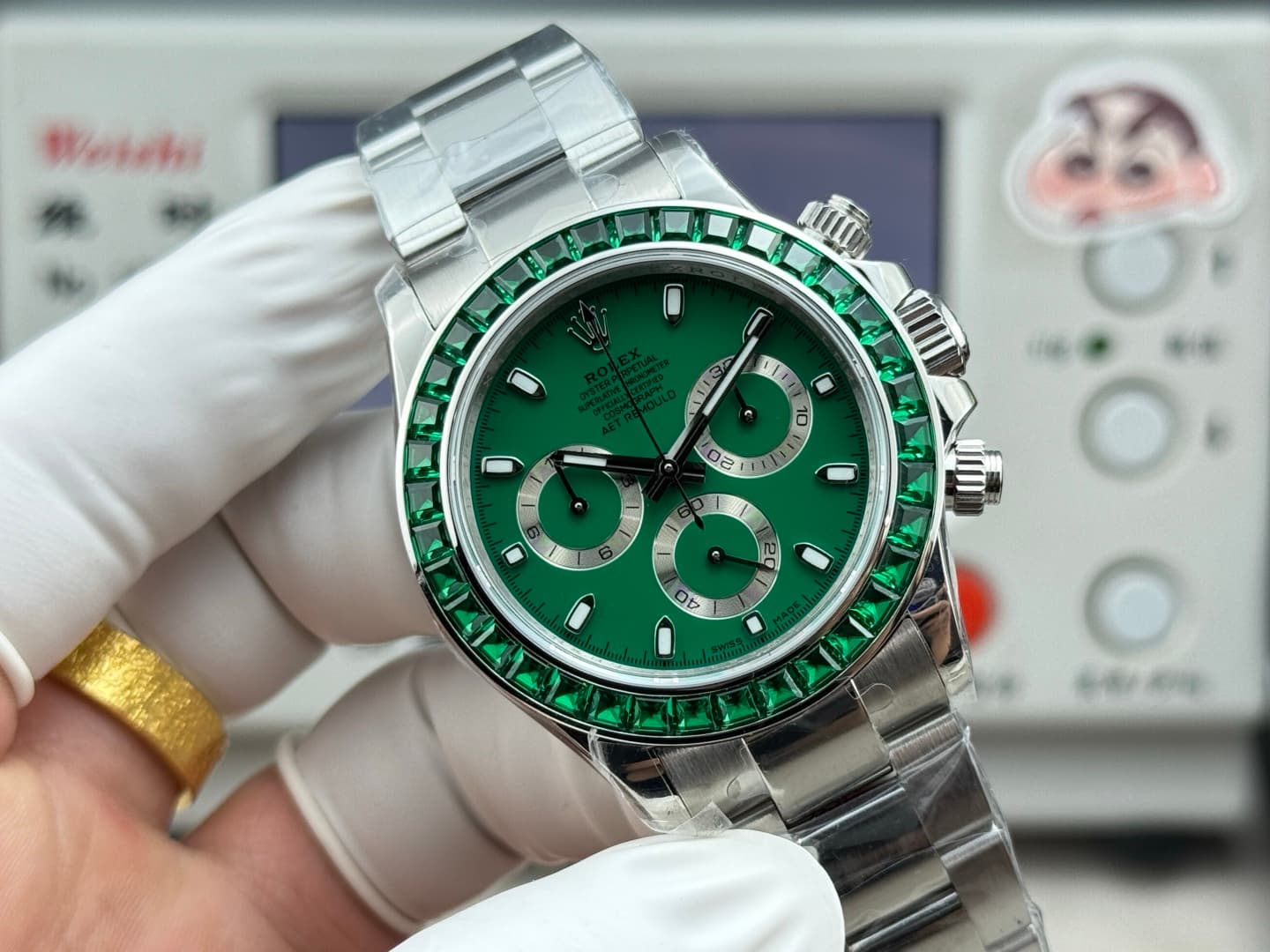 Rolex White Watch