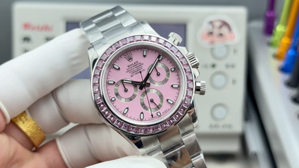 Rolex White Watch