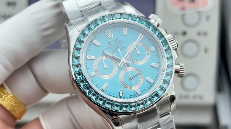 Rolex White Watch